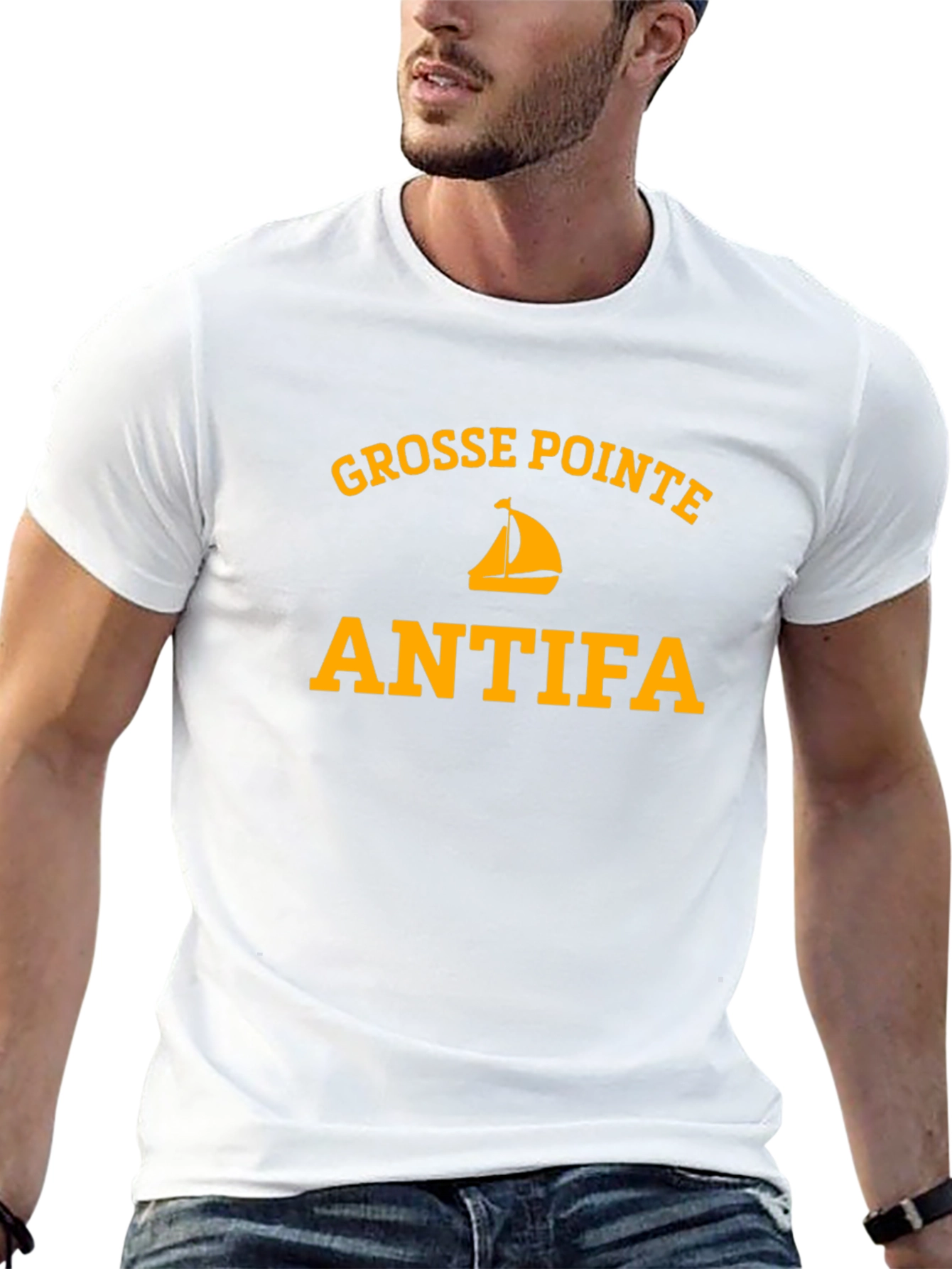 Grosse Pointe Antifa Graphic T-Shirt