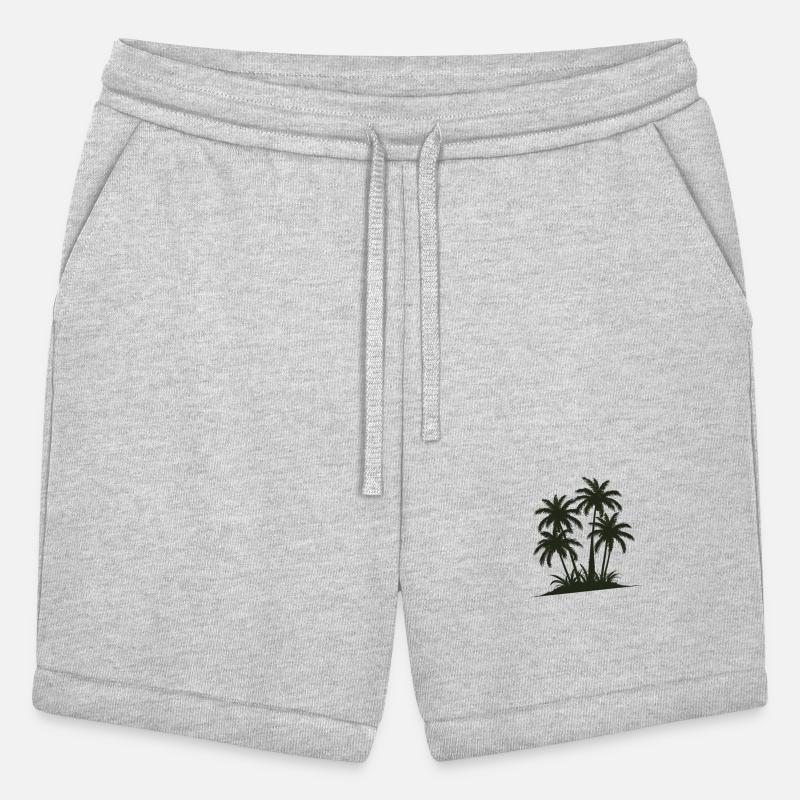 Tropical Palm Tree Silhouette Design