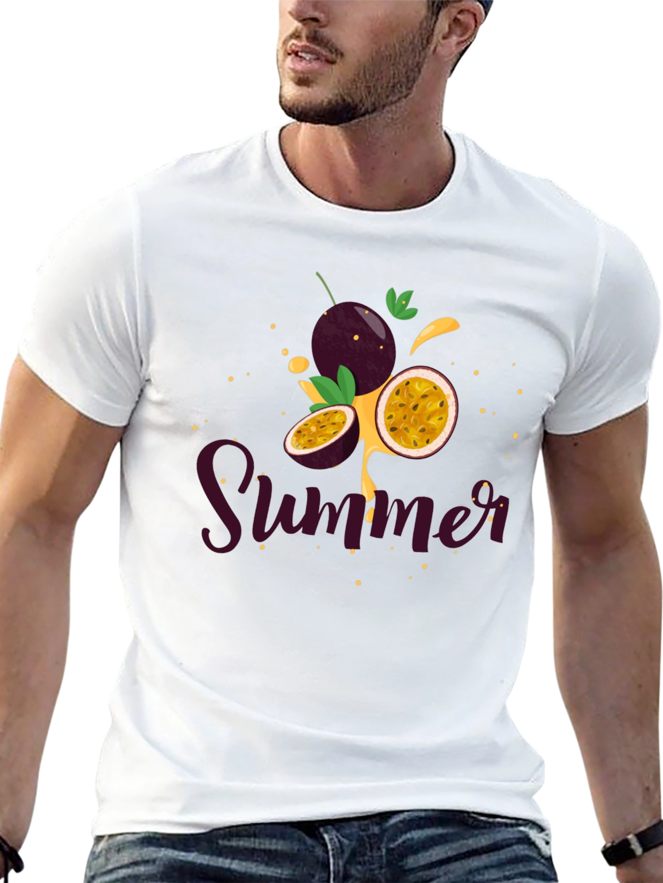 Summer Passion Fruit Graphic Tee