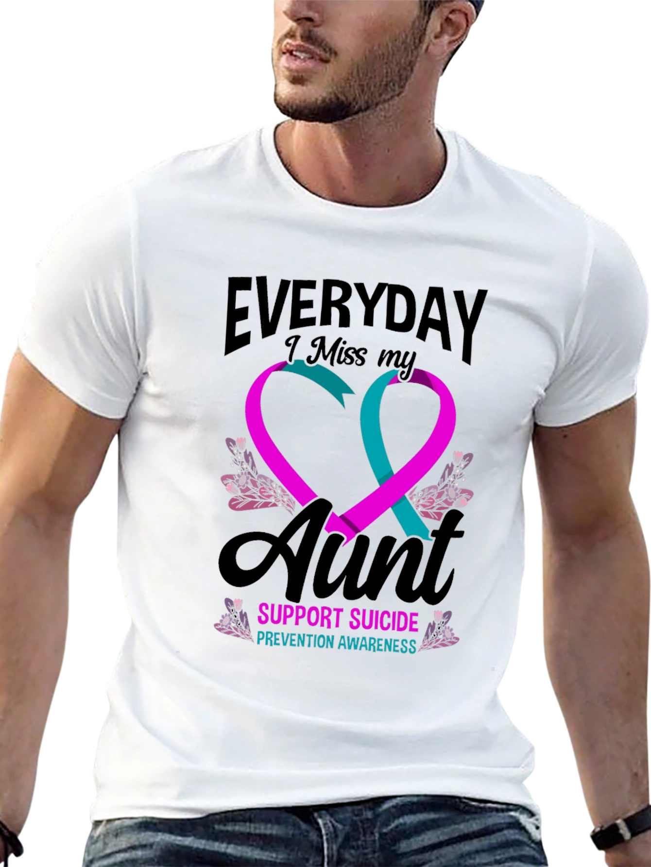 Everyday I Miss My Aunt Suicide Prevention T-Shirt