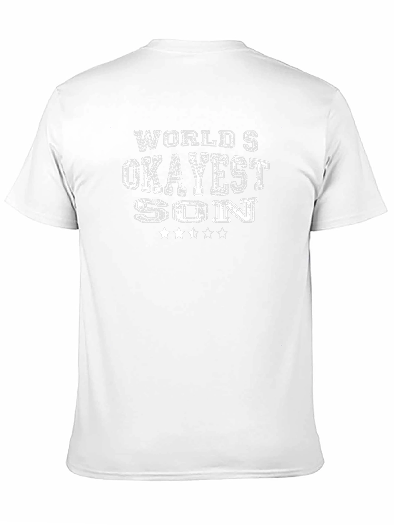 Worlds Okayest Son Graphic T-Shirt