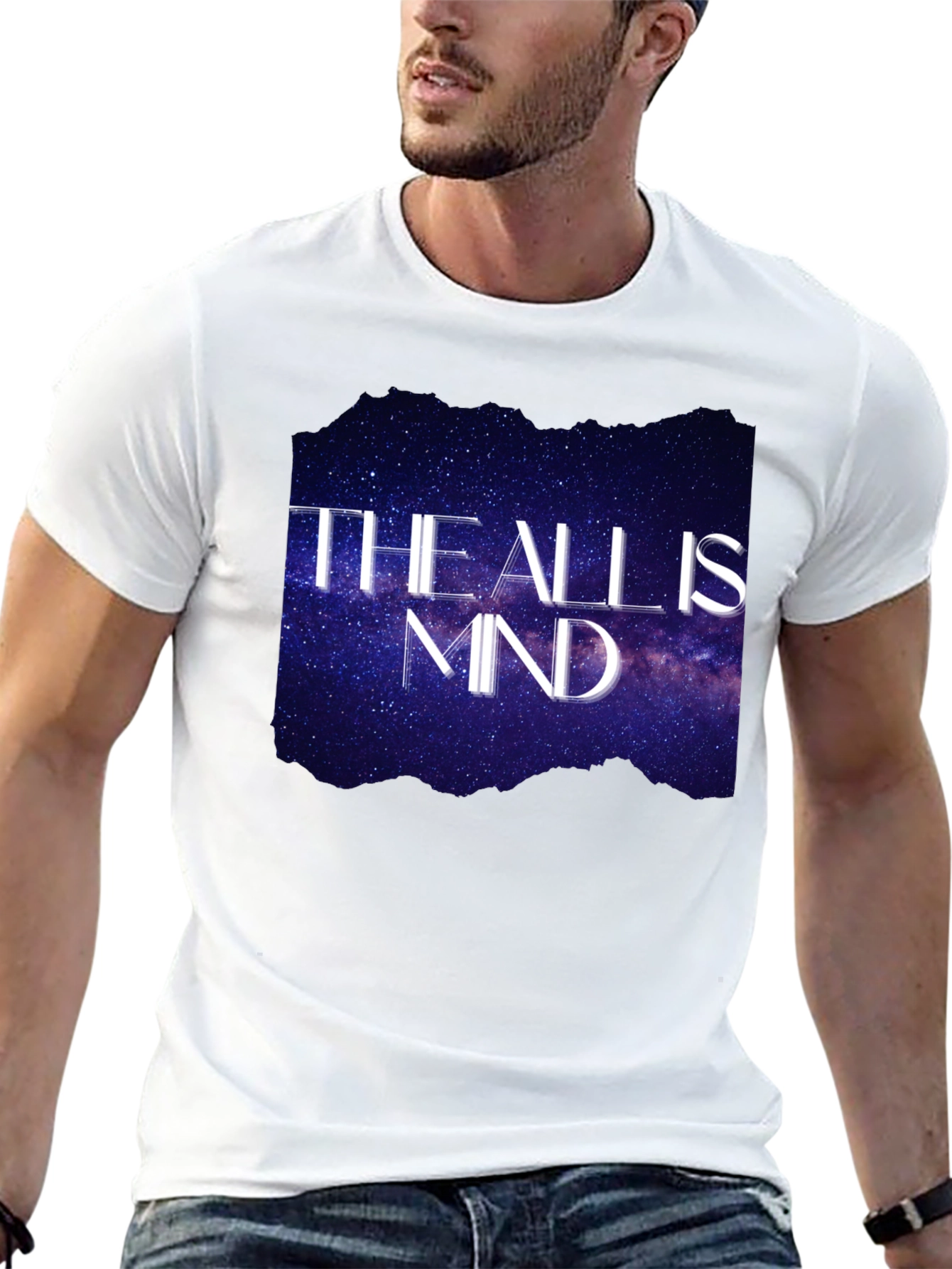 The All is Mind T-Shirt - Galaxy Design