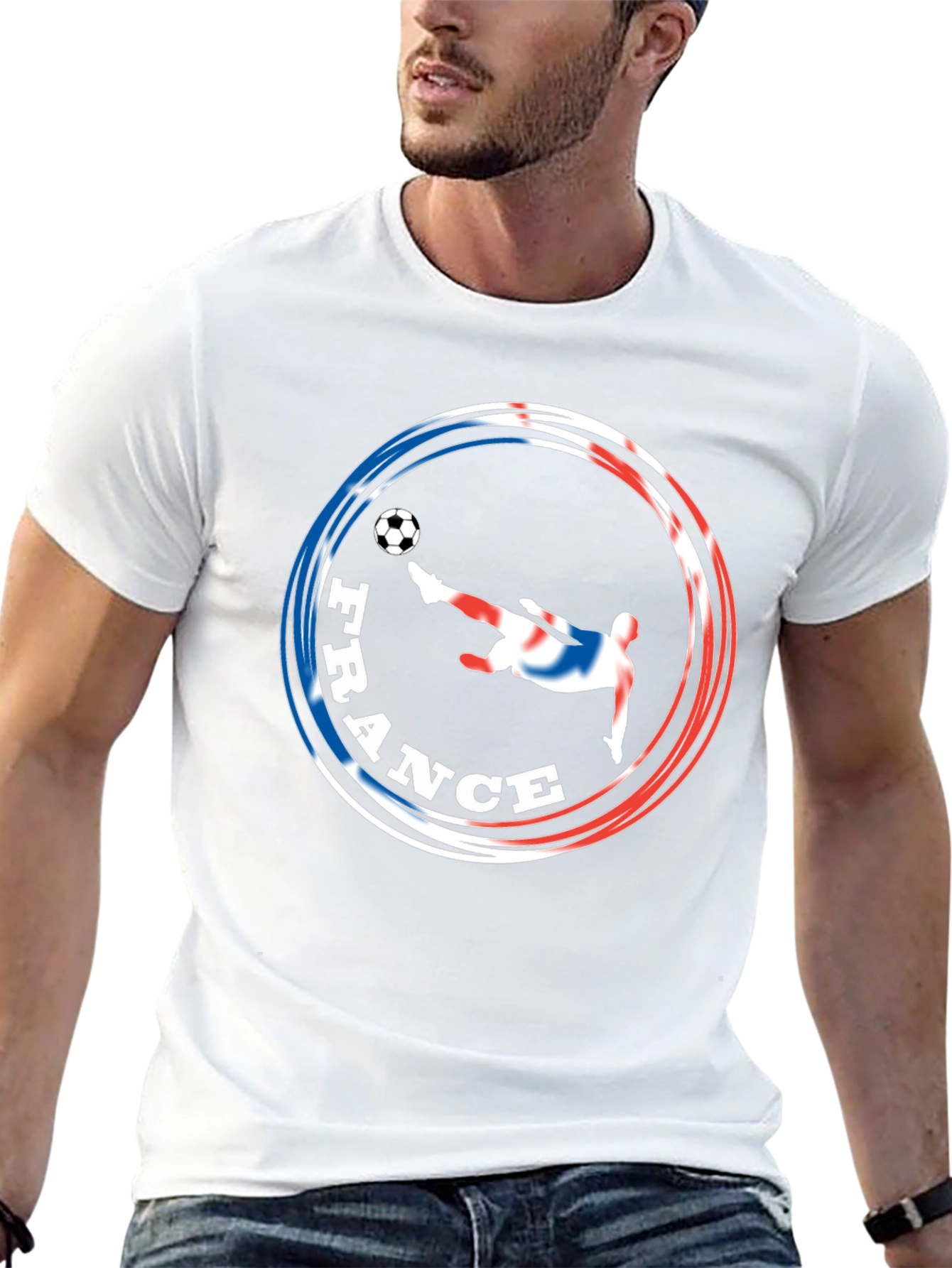 France Soccer T-Shirt - Stylish Fan Apparel