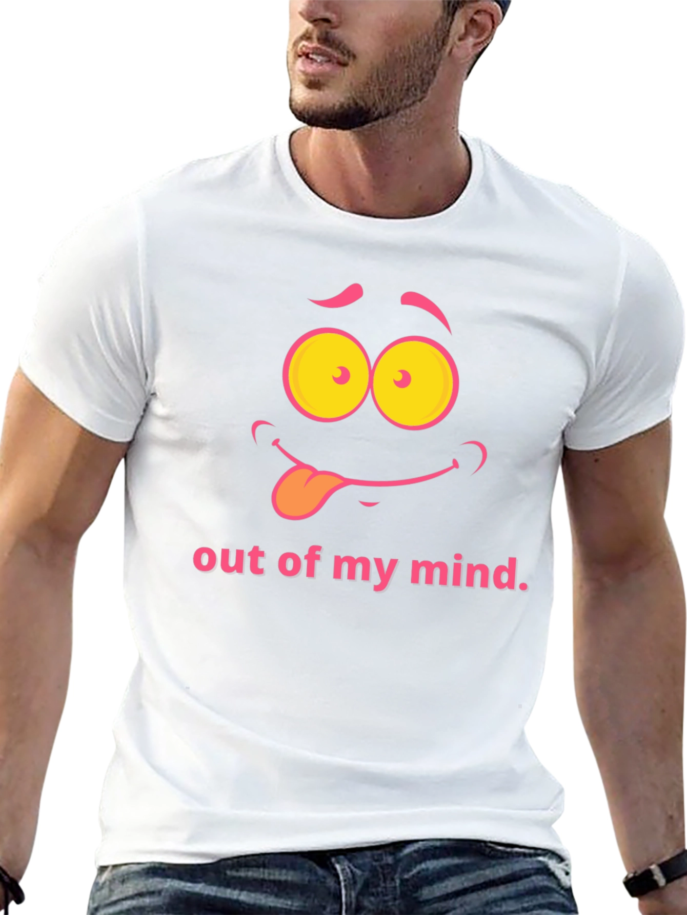 Funny Out of my Mind Graphic T-Shirt