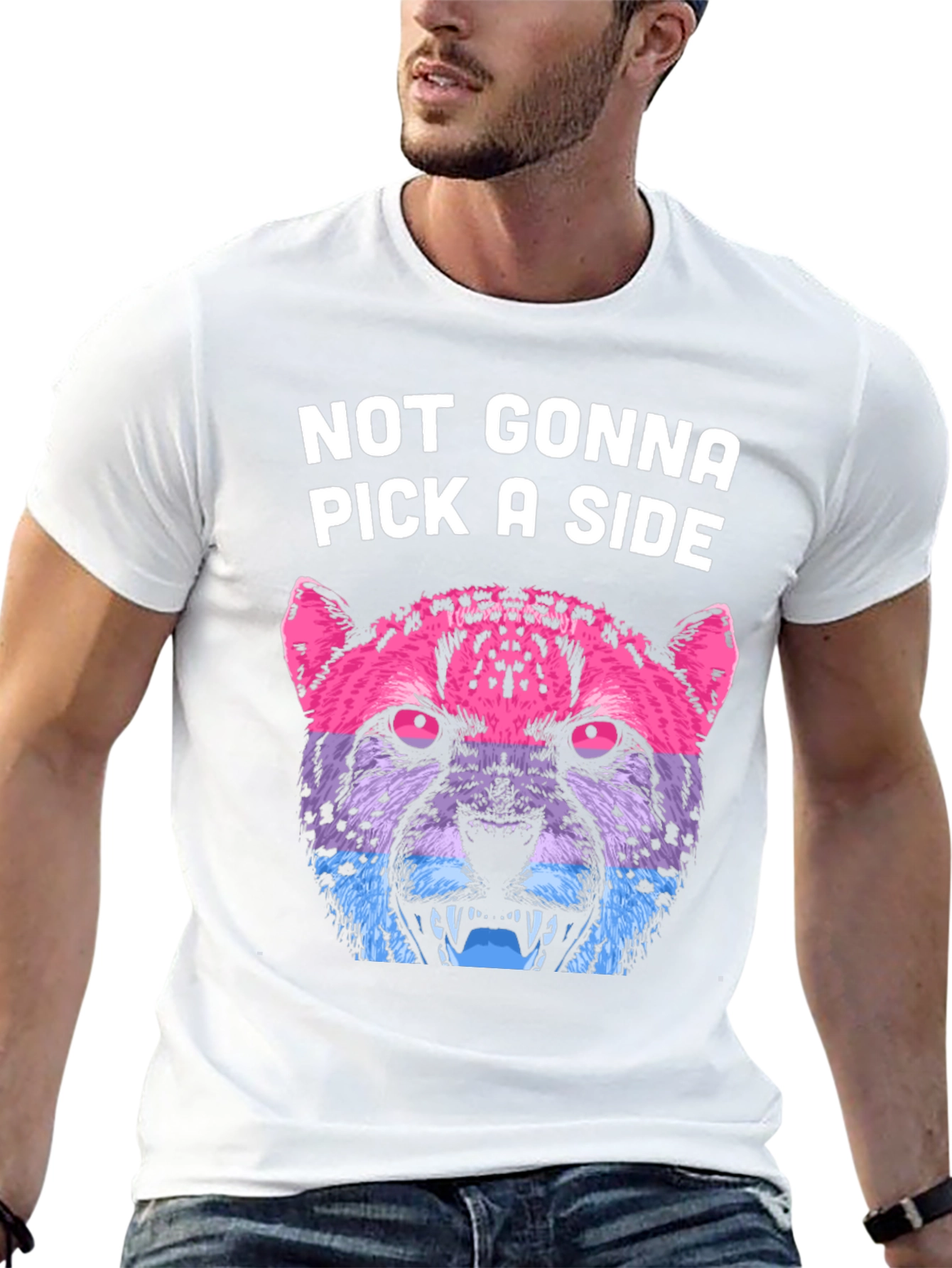 Not Gonna Pick A Side Bisexual Pride T-Shirt