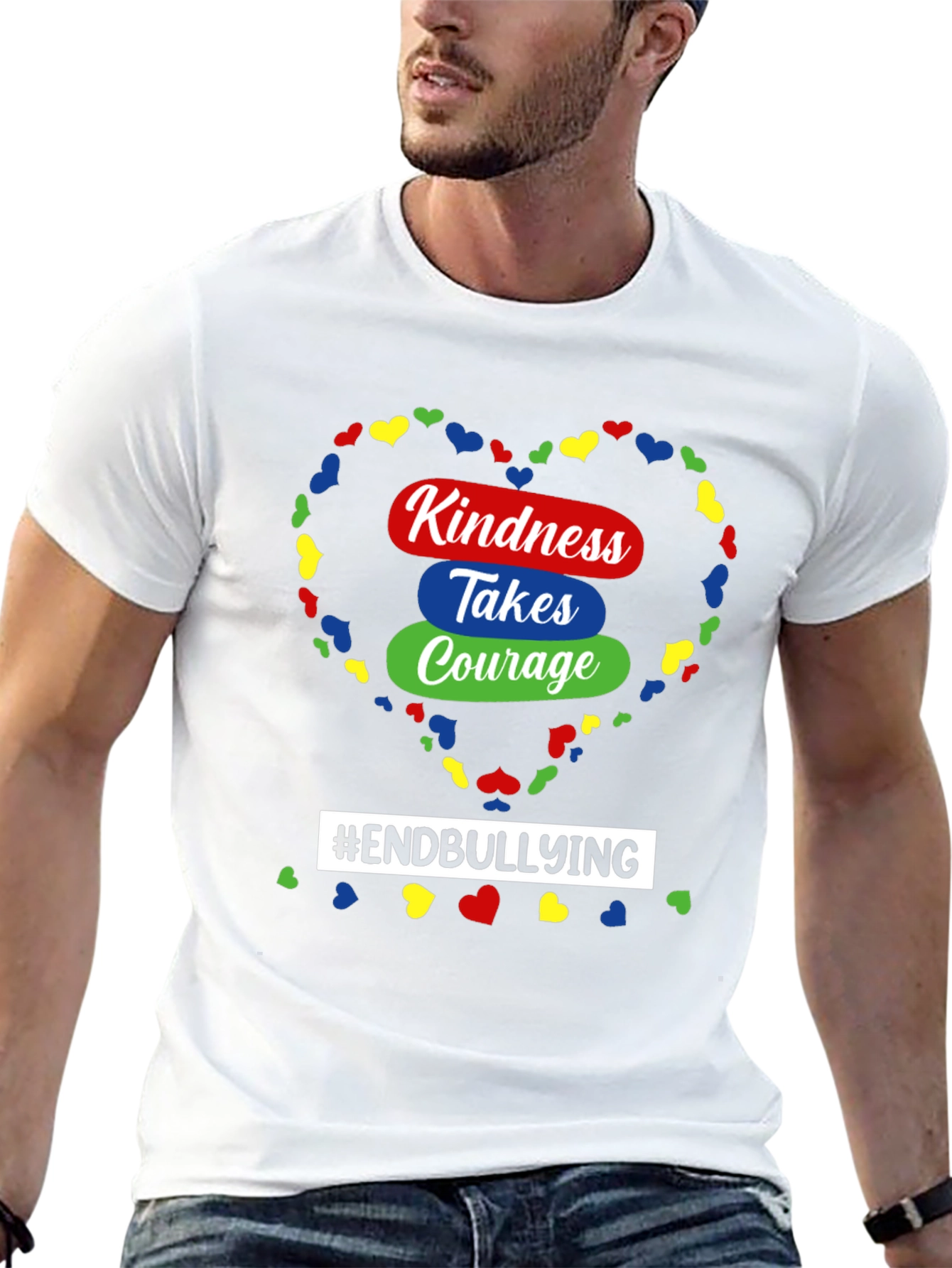 Kindness Takes Courage T-Shirt - End Bullying