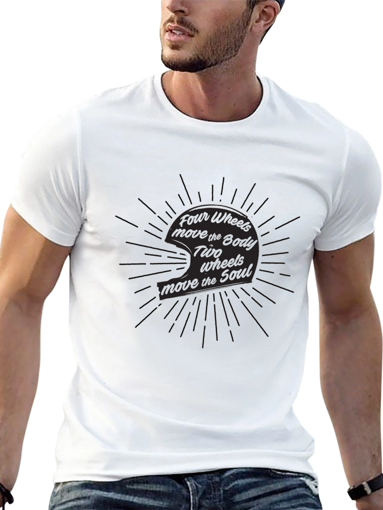 Bikers Soul T-Shirt - Ride Free