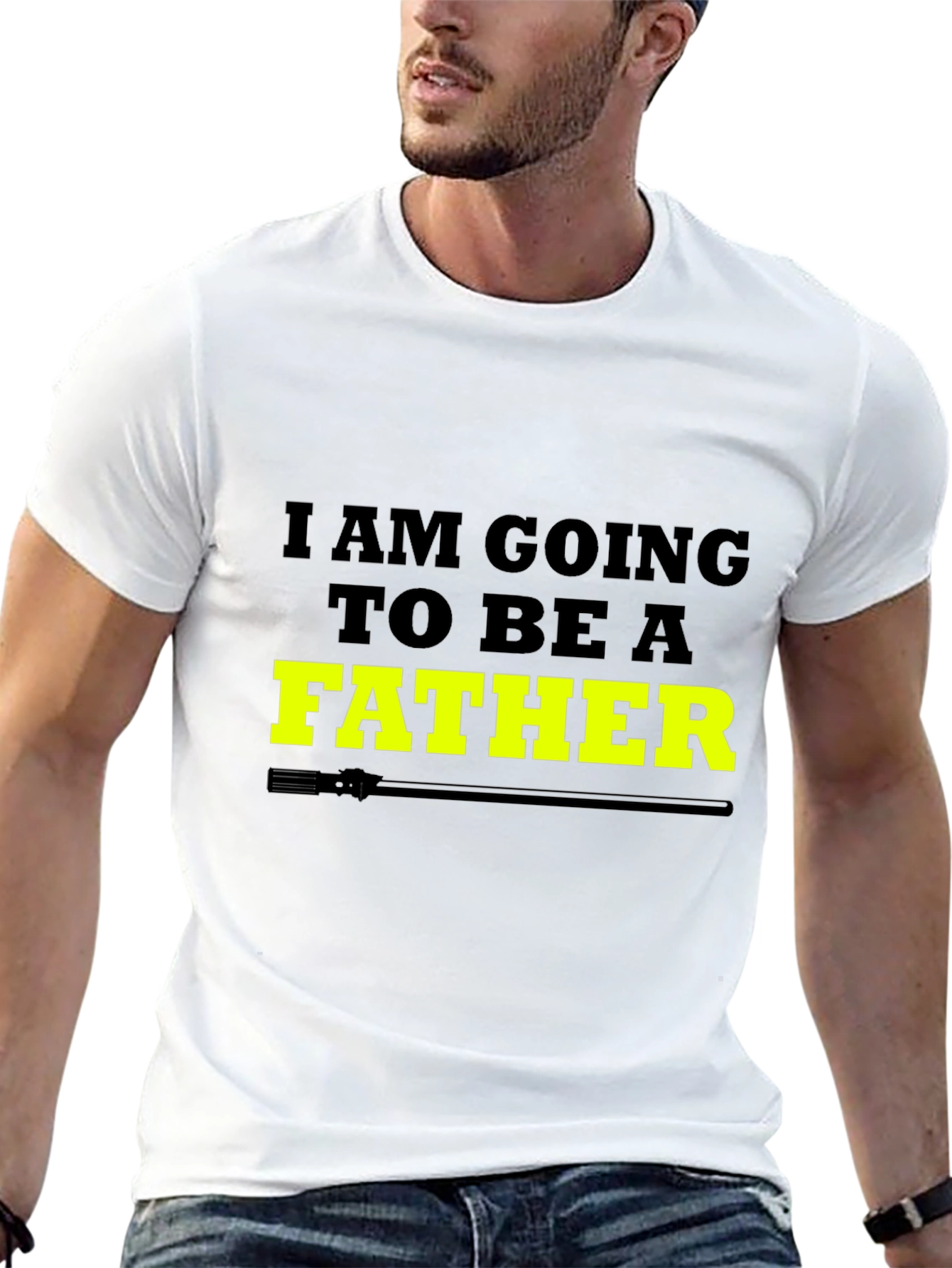 Future Father T-Shirt - New Dad Announcement Tee