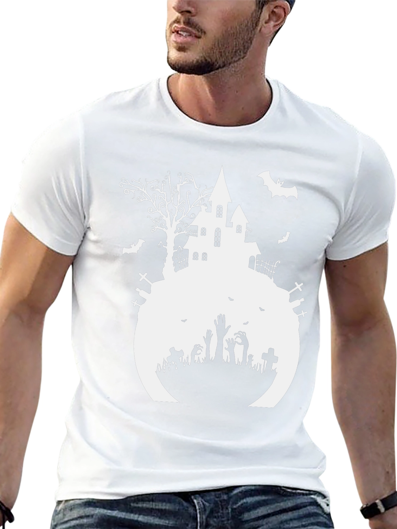 Halloween Haunted House T-Shirt