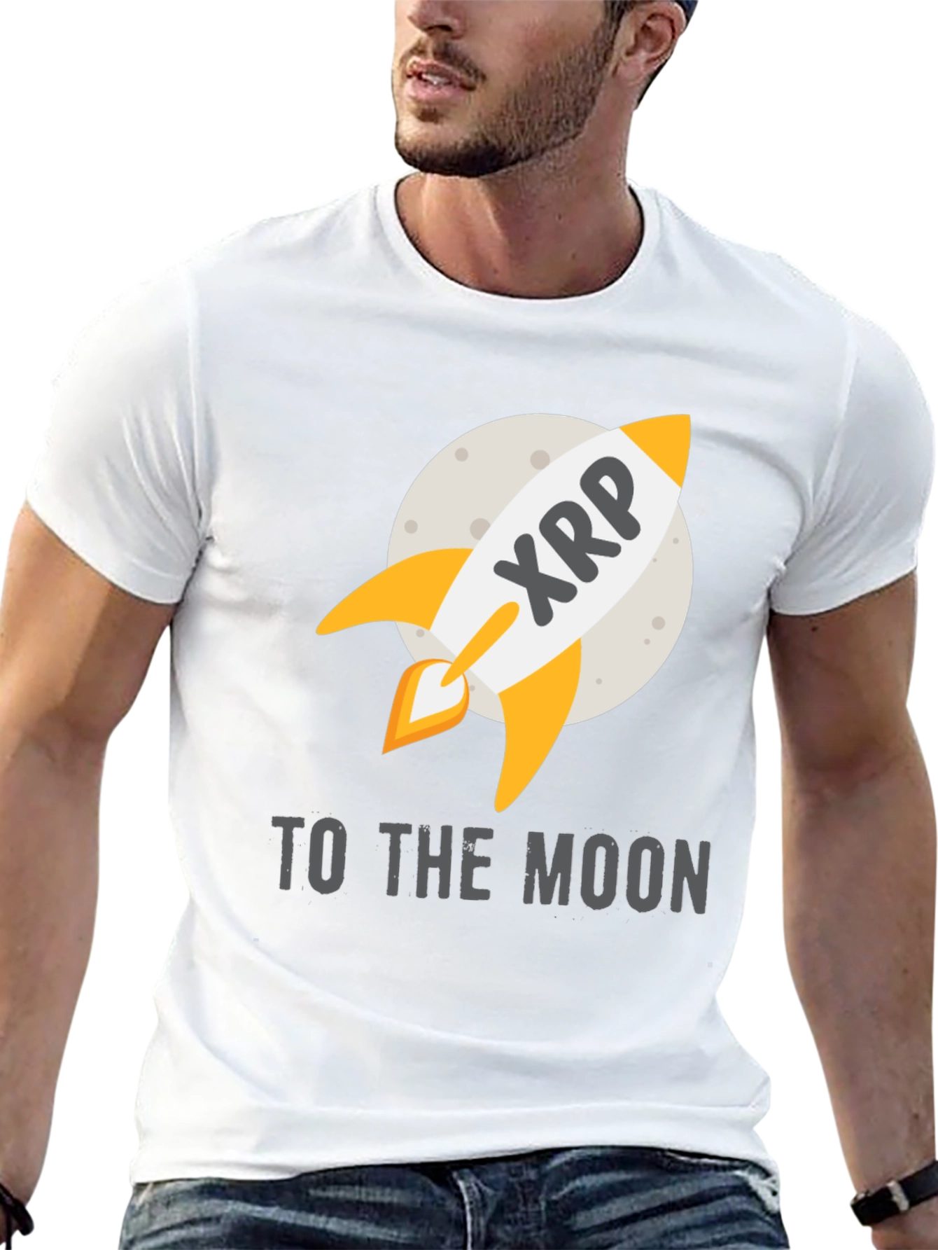 XRP to the Moon T-Shirt - Crypto HODL