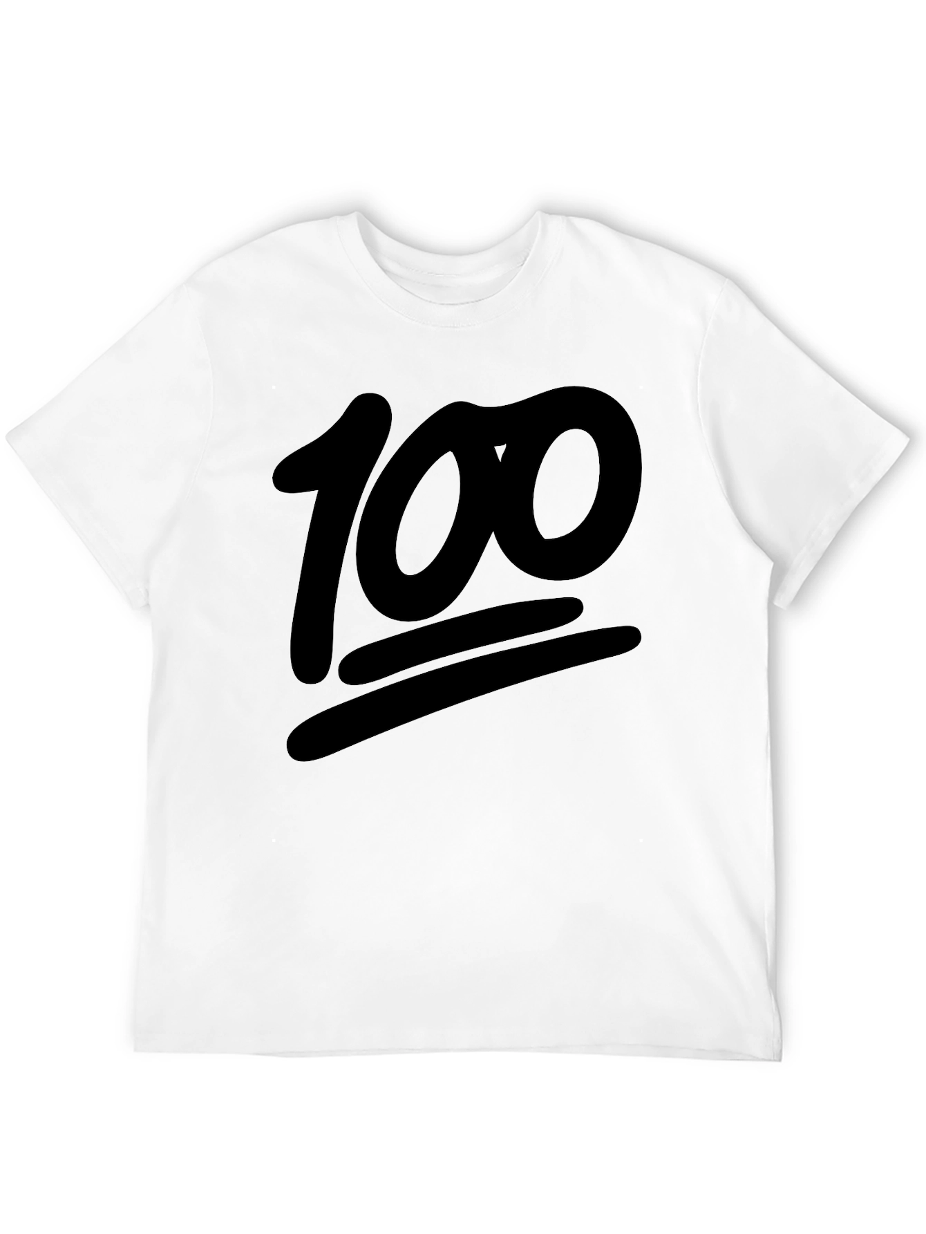 100 Emoji Black T-Shirt