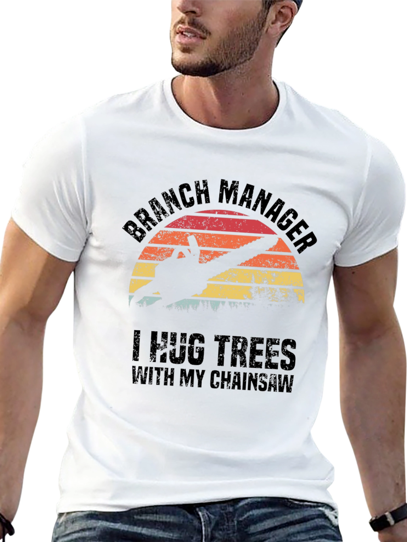 Branch Manager Chainsaw T-Shirt