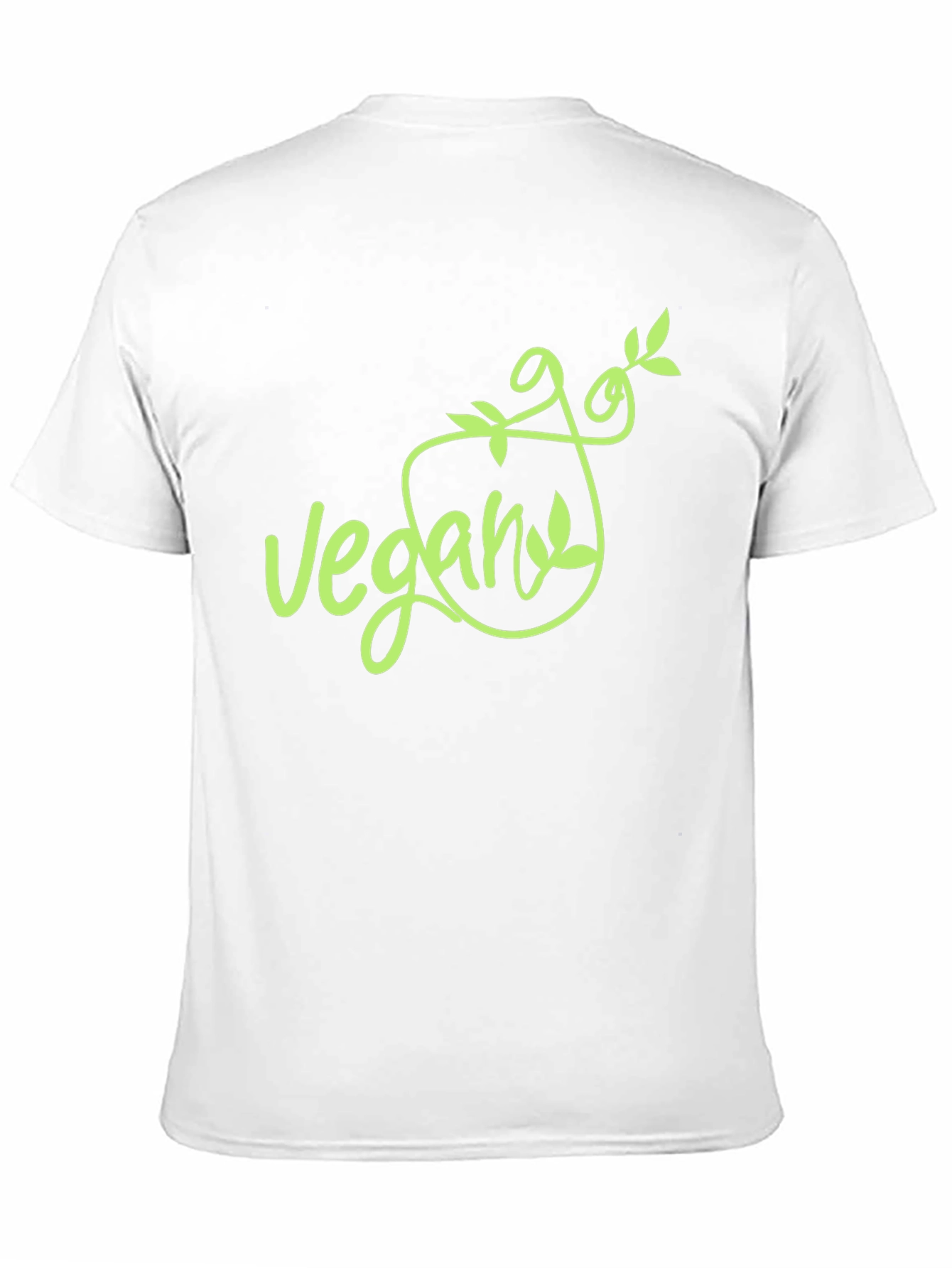 Vegan Graphic Tee - Black T-Shirt