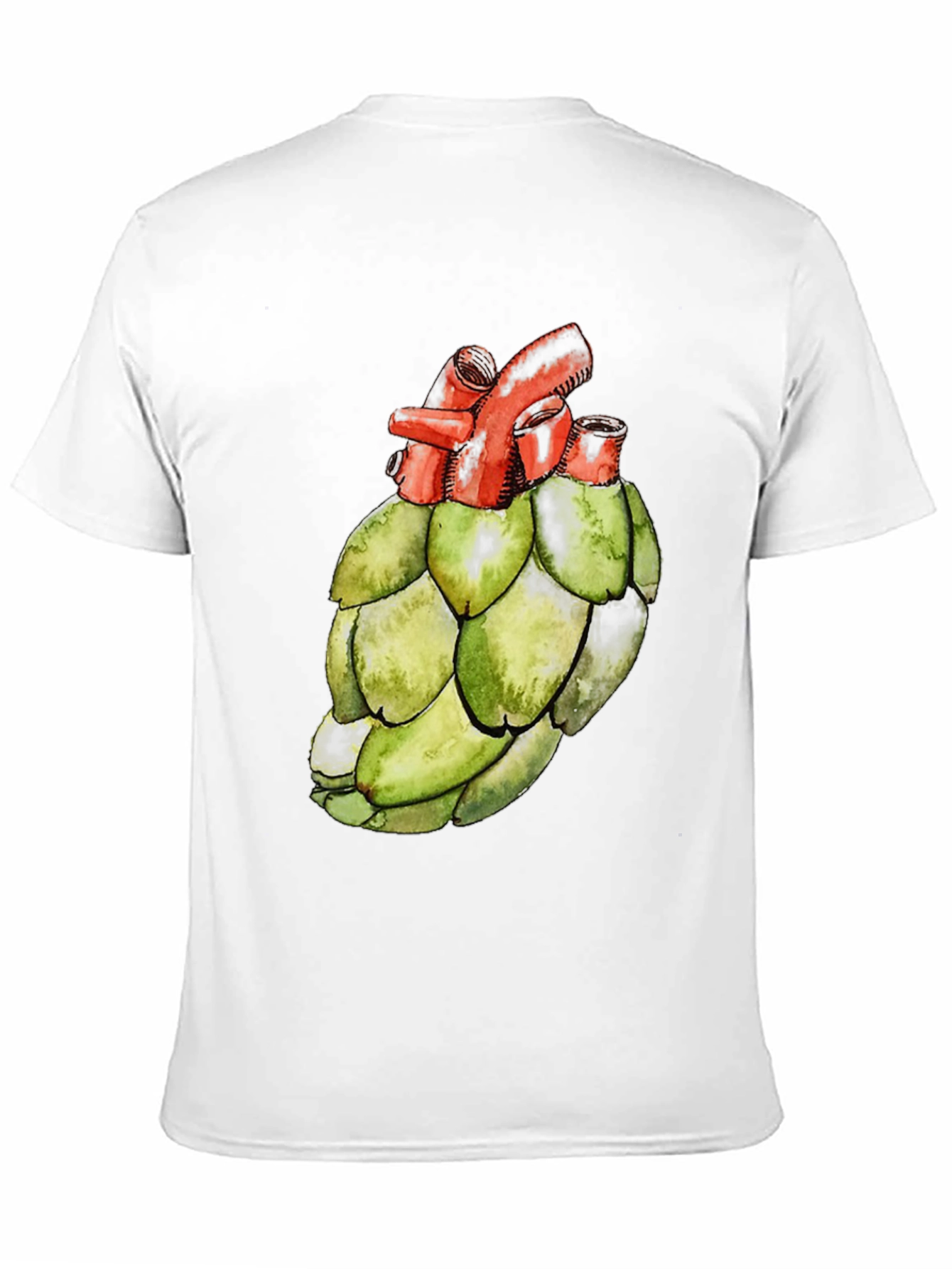 Anatomical Artichoke Heart Black Tee