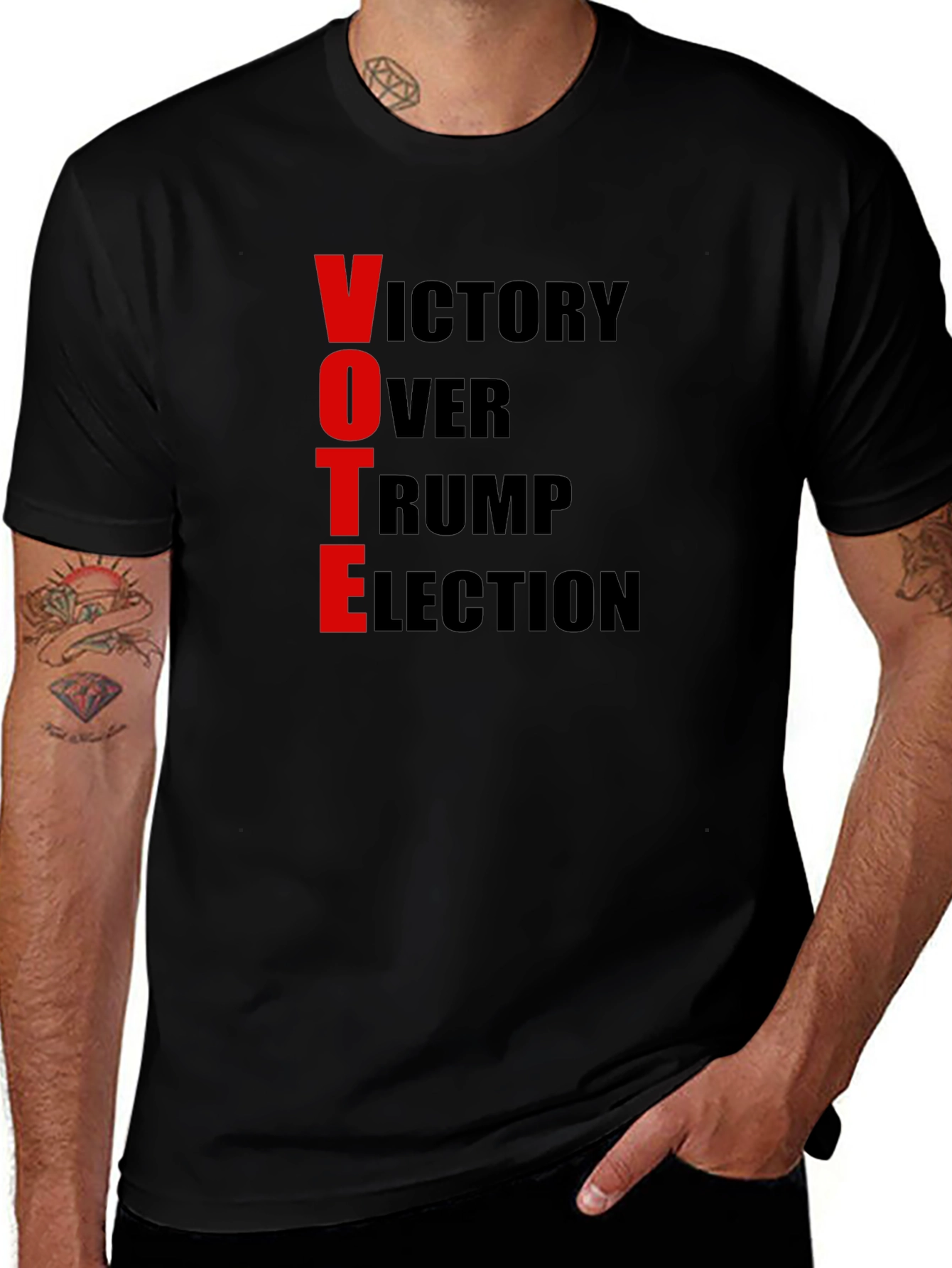 Vote Over Trump Election T-Shirt