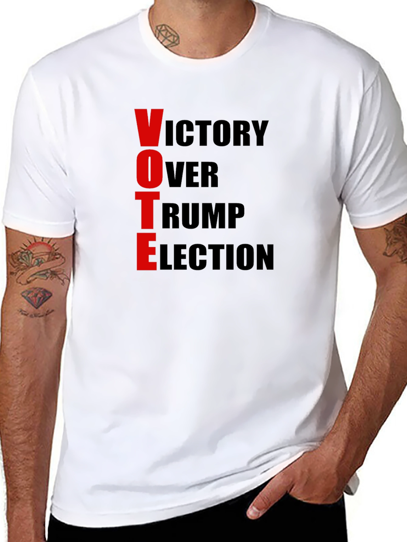 Vote Over Trump Election T-Shirt