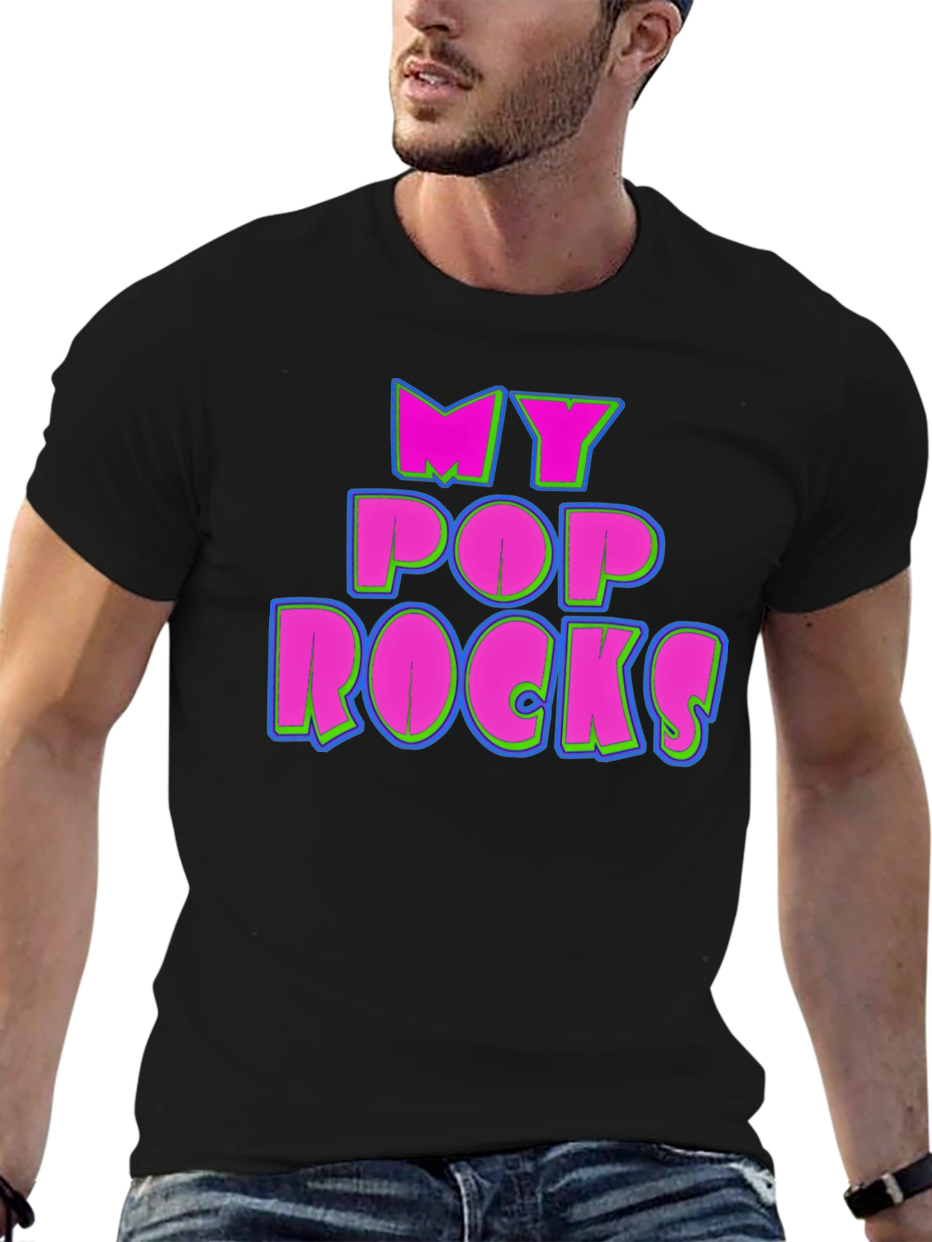 My Pop Rocks T-Shirt - Novelty Graphic Tee