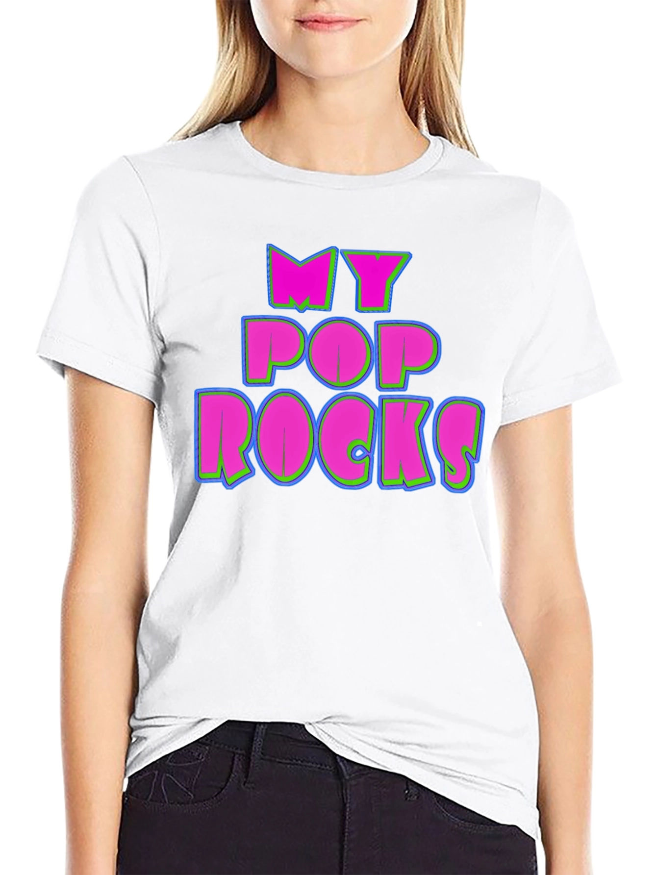 My Pop Rocks T-Shirt - Novelty Graphic Tee