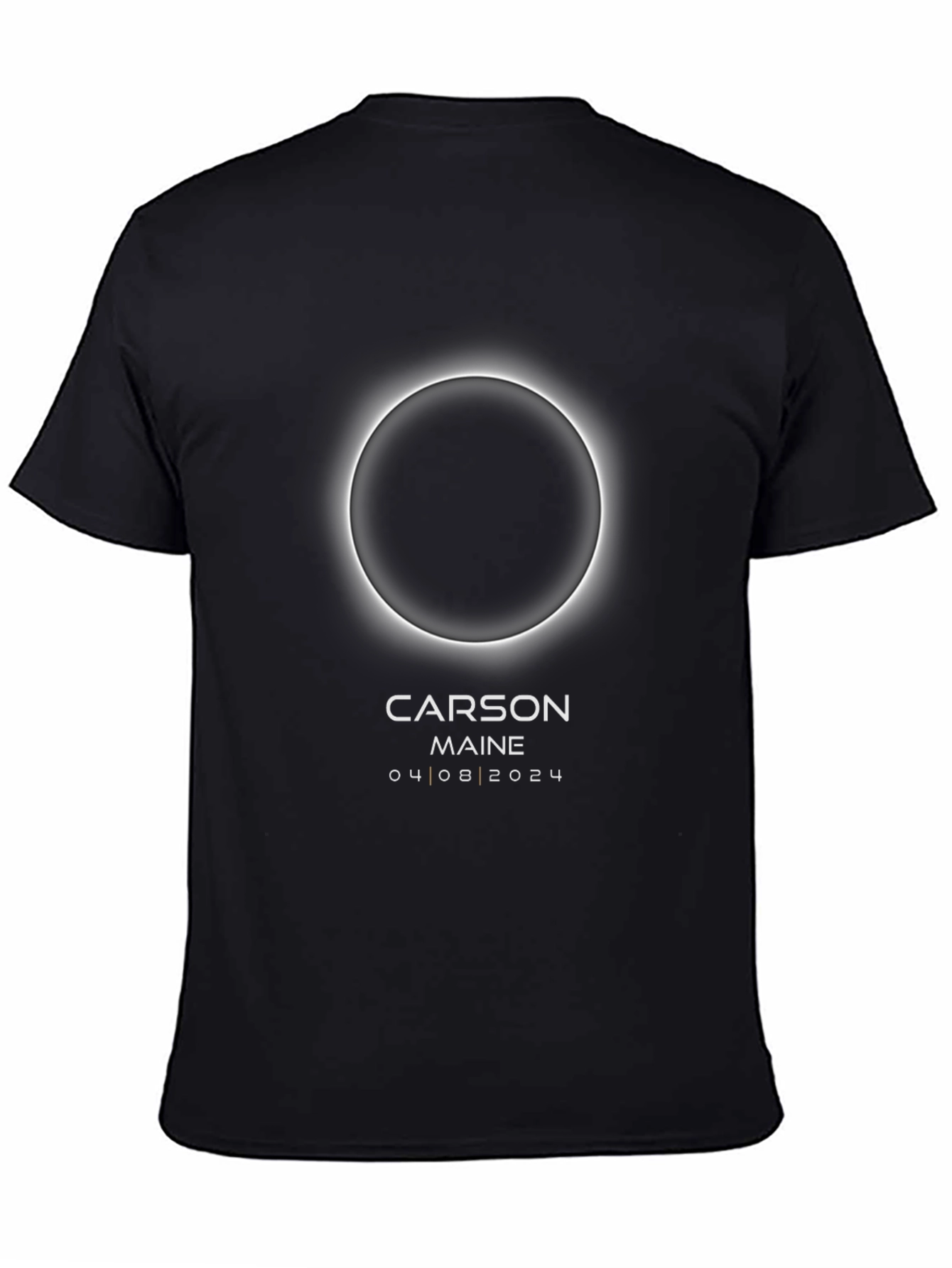 Total Solar Eclipse T-Shirt - Carson Maine 2024