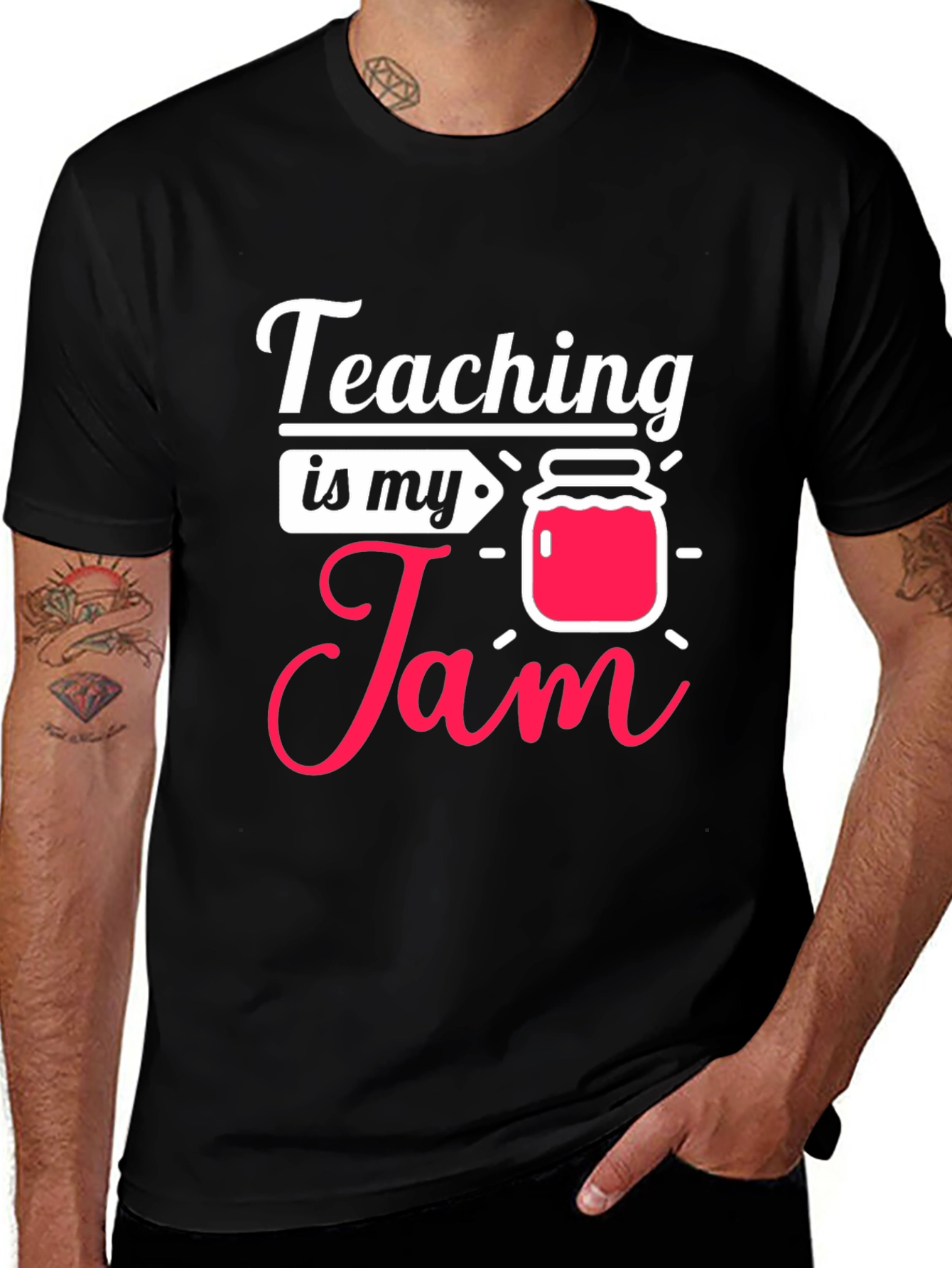 Teaching is my Jam - Teacher Graphic Tee