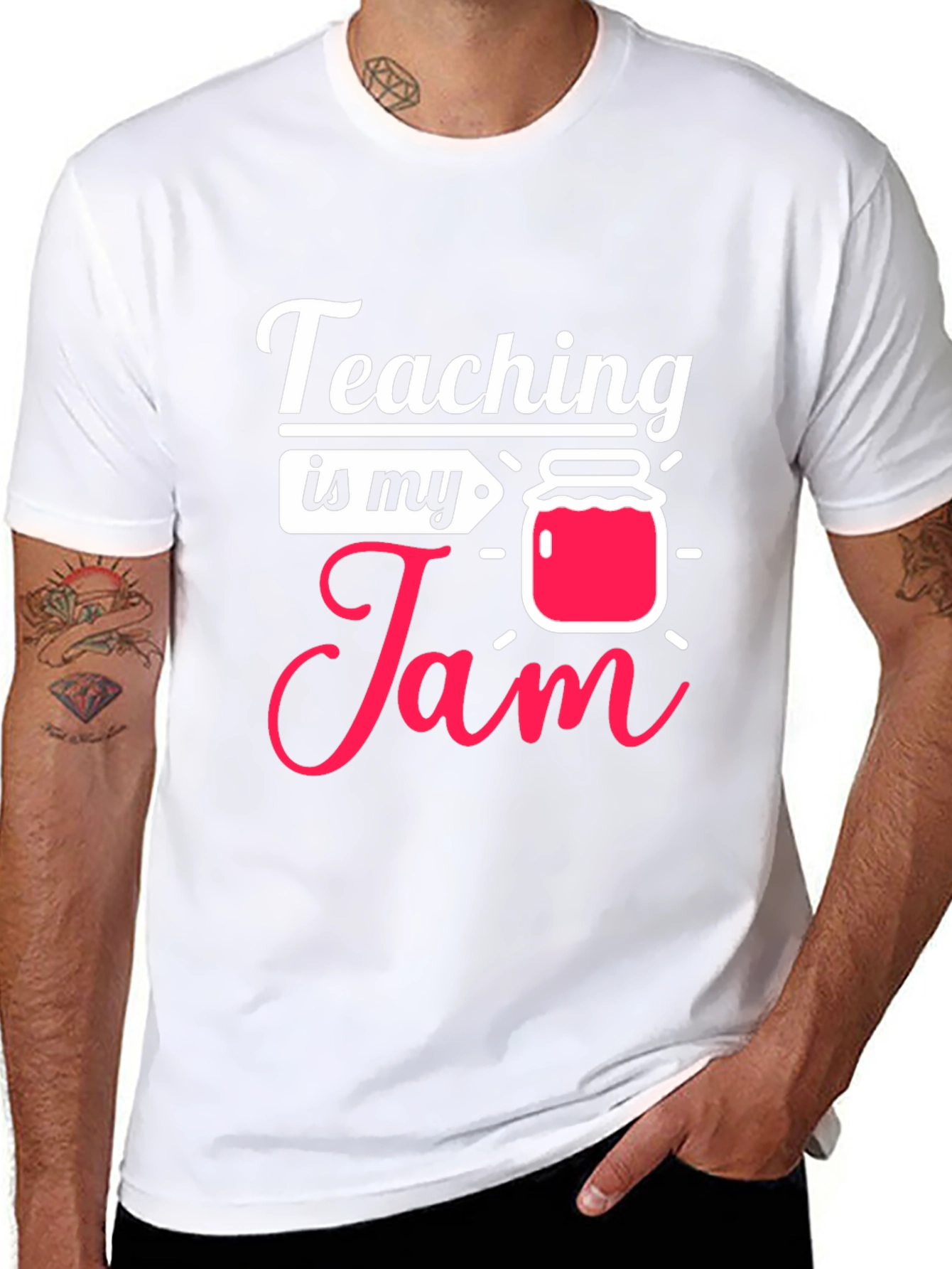 Teaching is my Jam - Teacher Graphic Tee