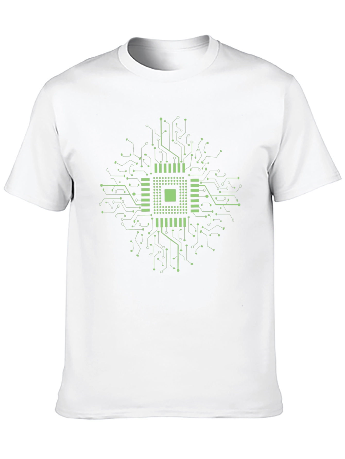 Circuit Board Graphic Tee - Geek Chic Style