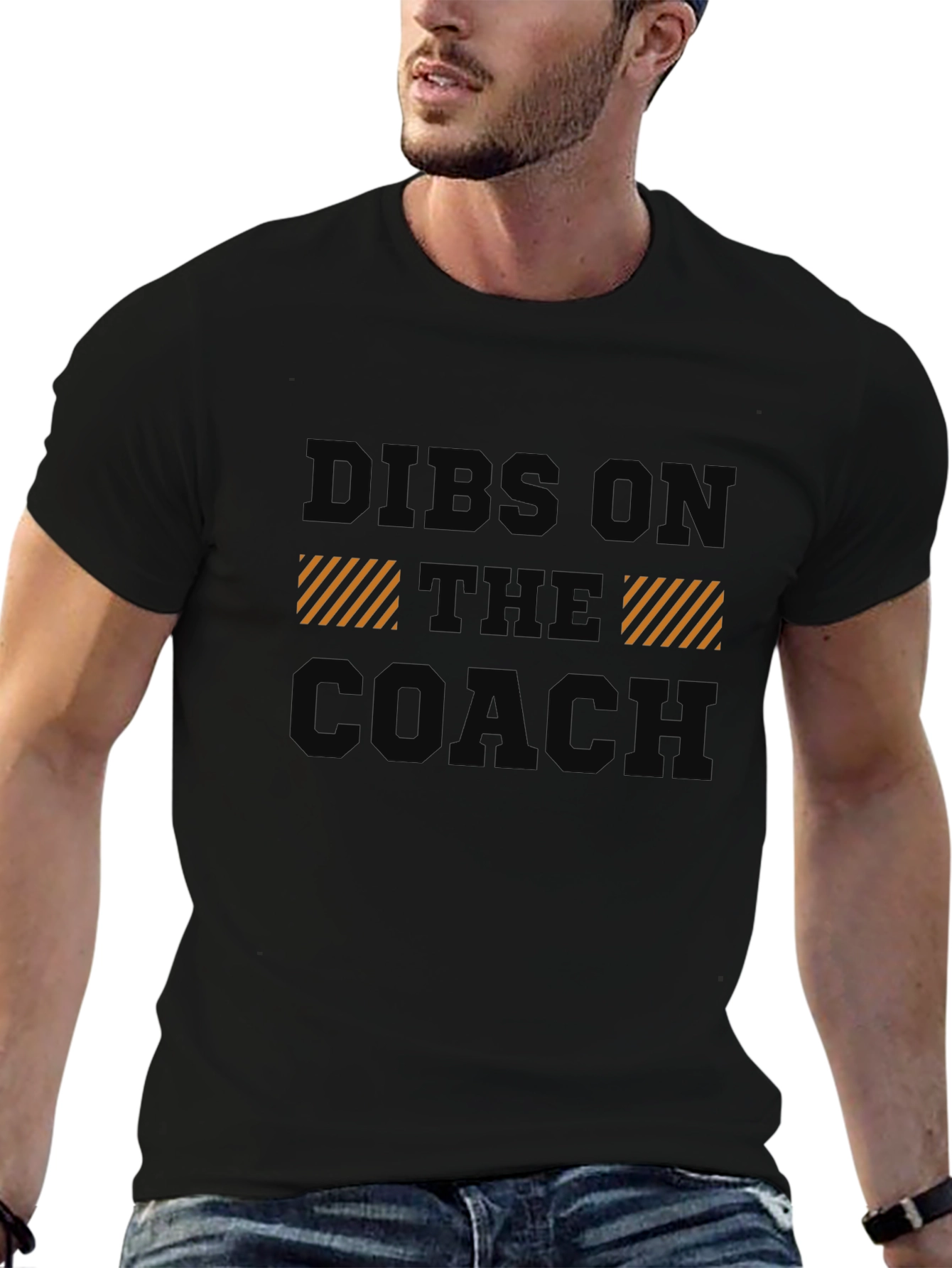 Dibs on the Coach T-Shirt - Novelty Graphic Tee