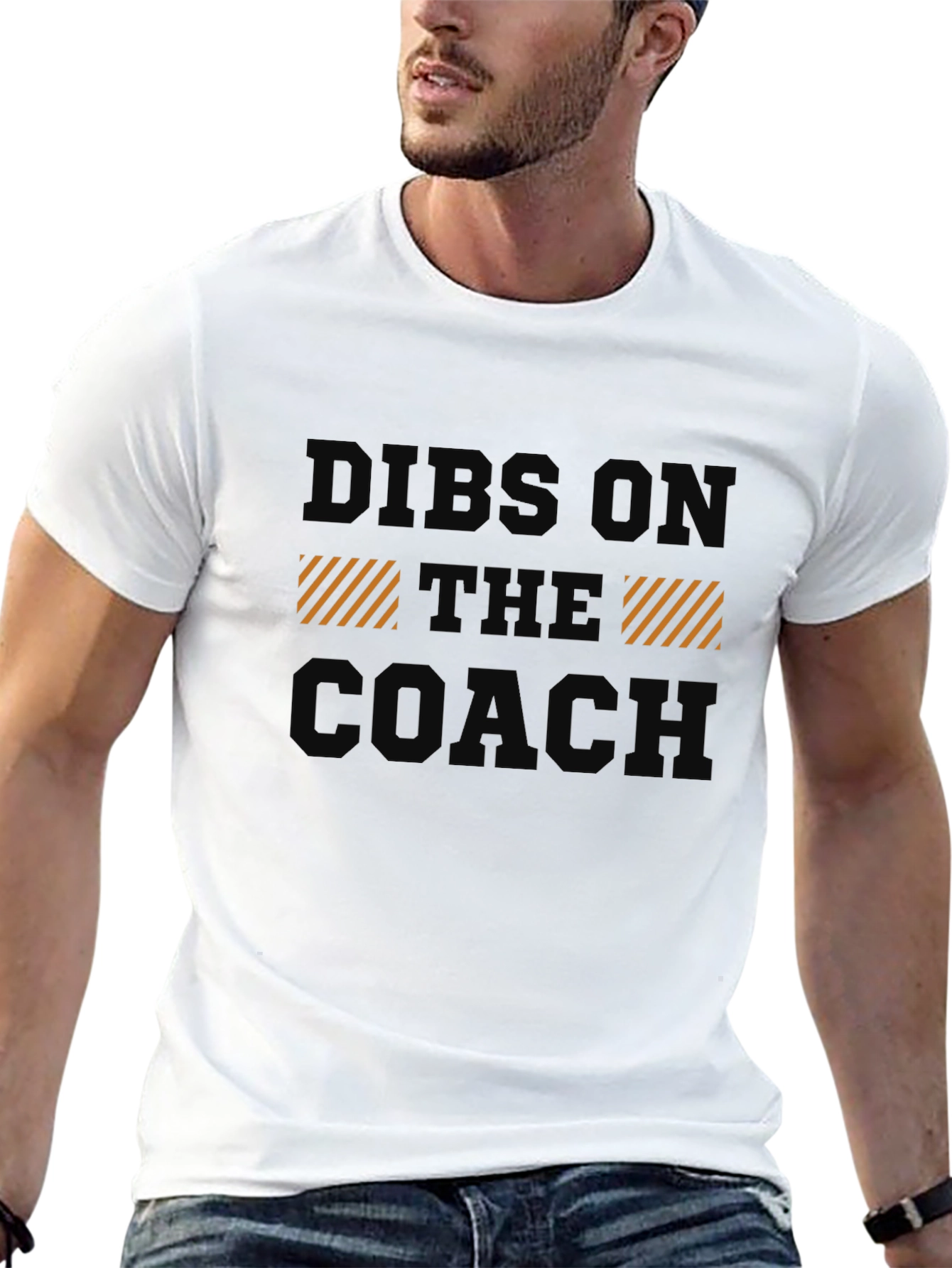 Dibs on the Coach T-Shirt - Novelty Graphic Tee