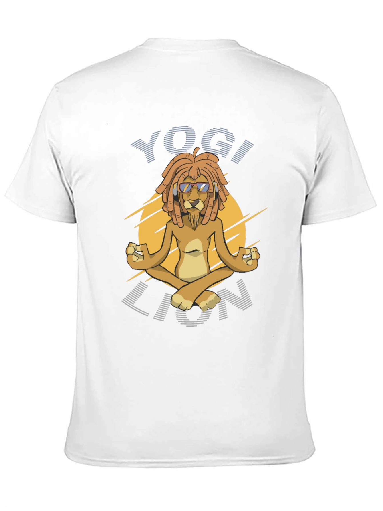 Yogi Lion Graphic T-Shirt - Mens Black Tee