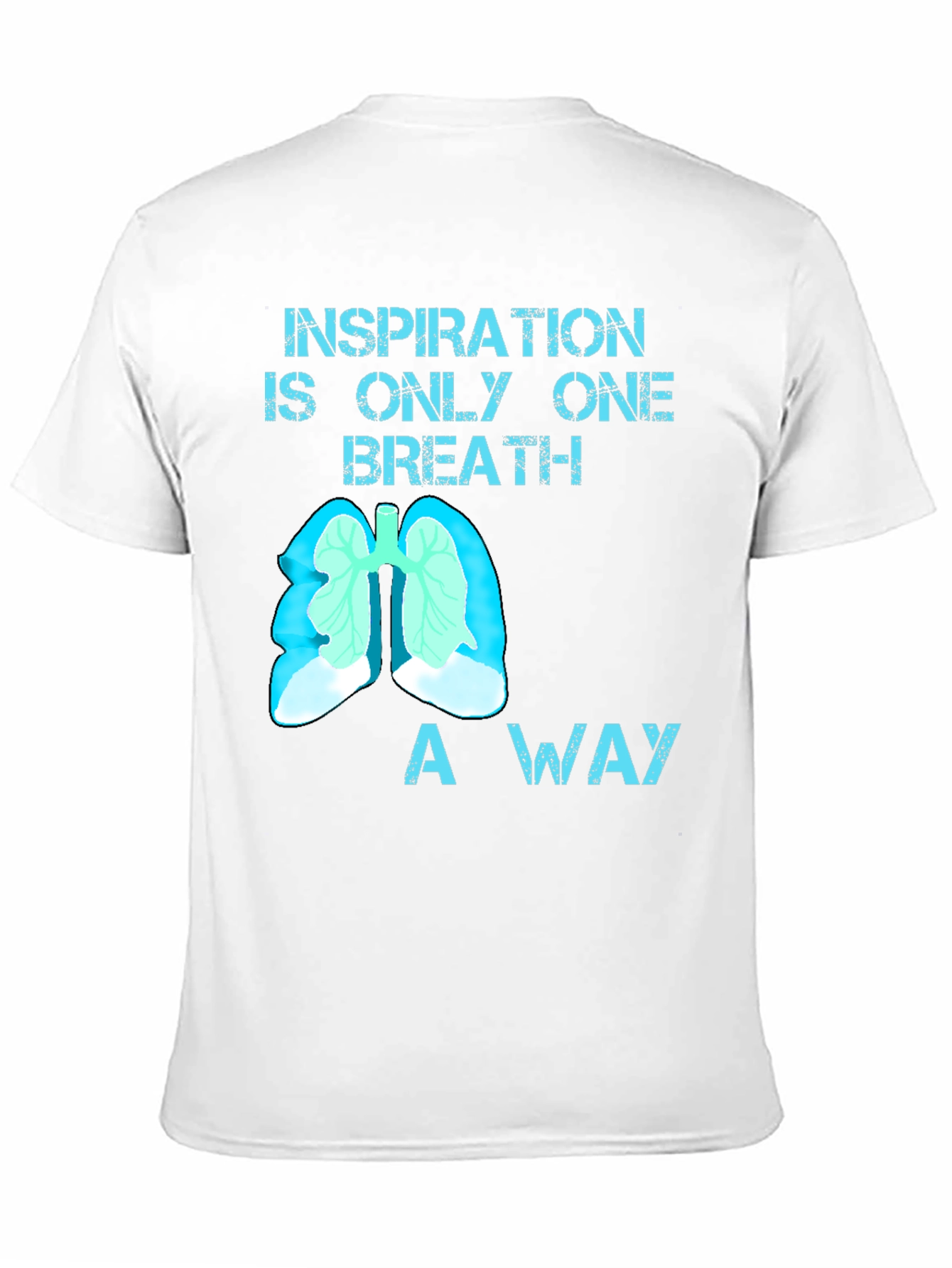 Inspiration Breath Lung Graphic T-Shirt