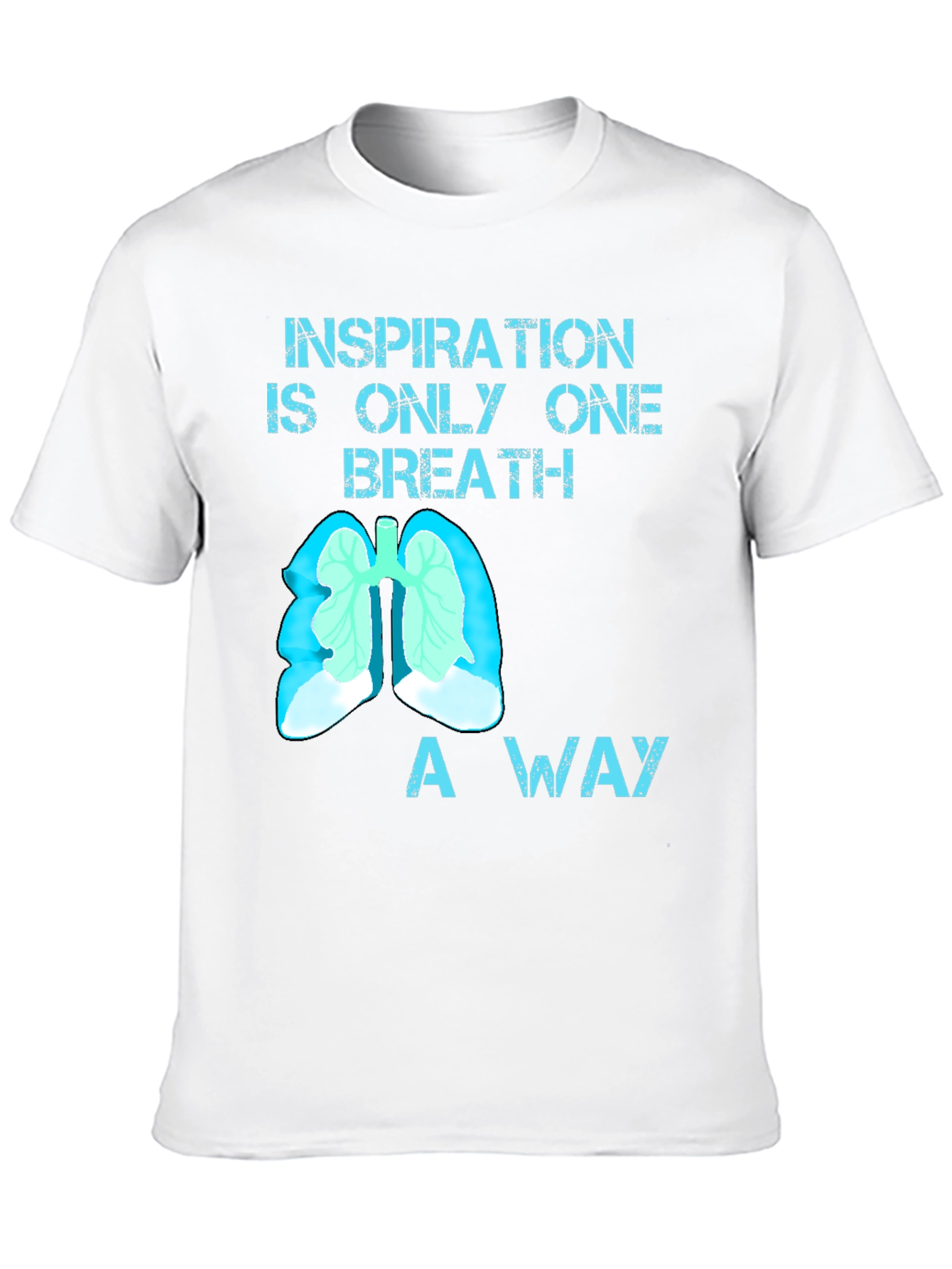 Inspiration Breath Lung Graphic T-Shirt