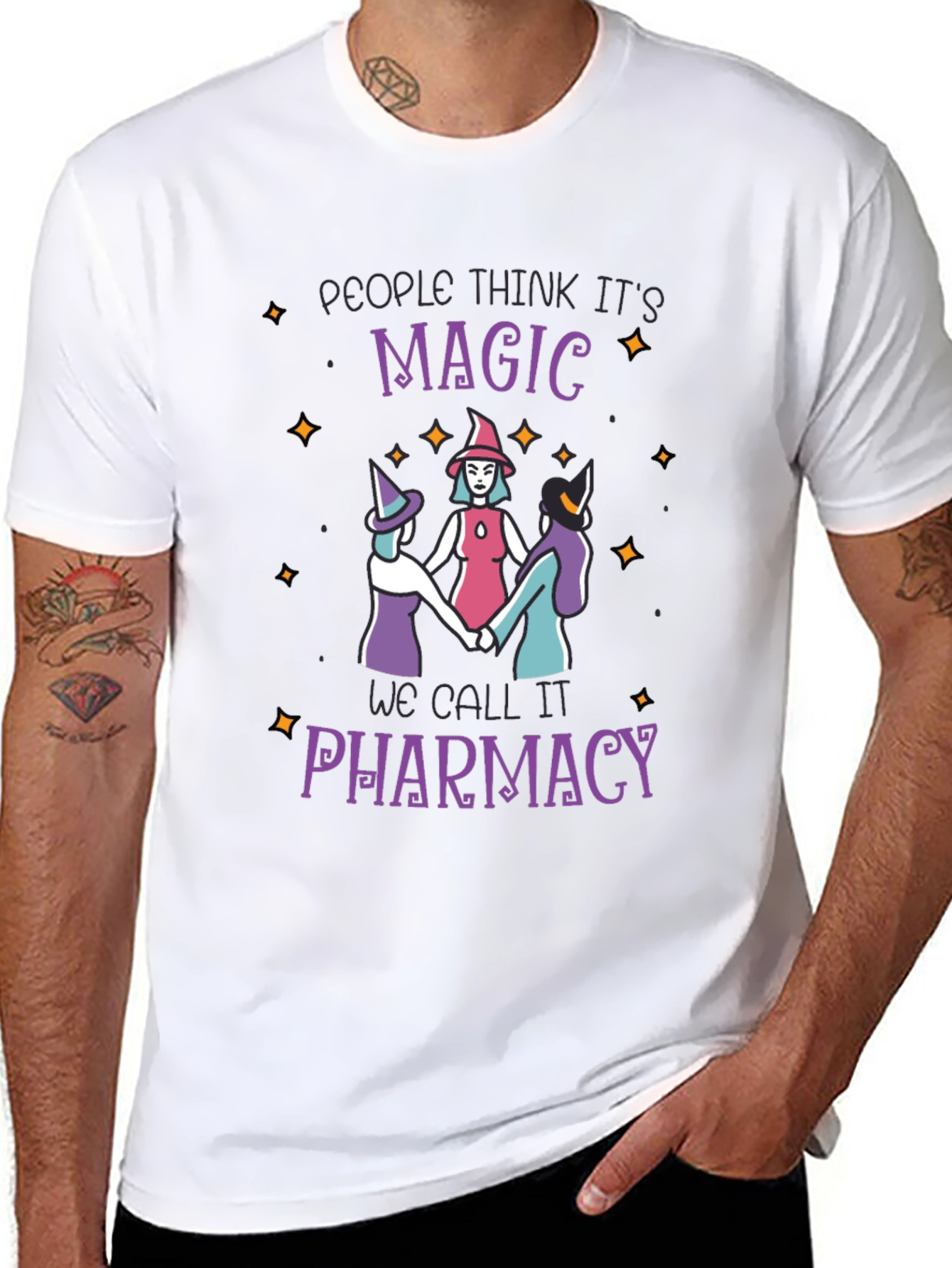 Magic Pharmacy T-Shirt - Unisex Witchcraft Design