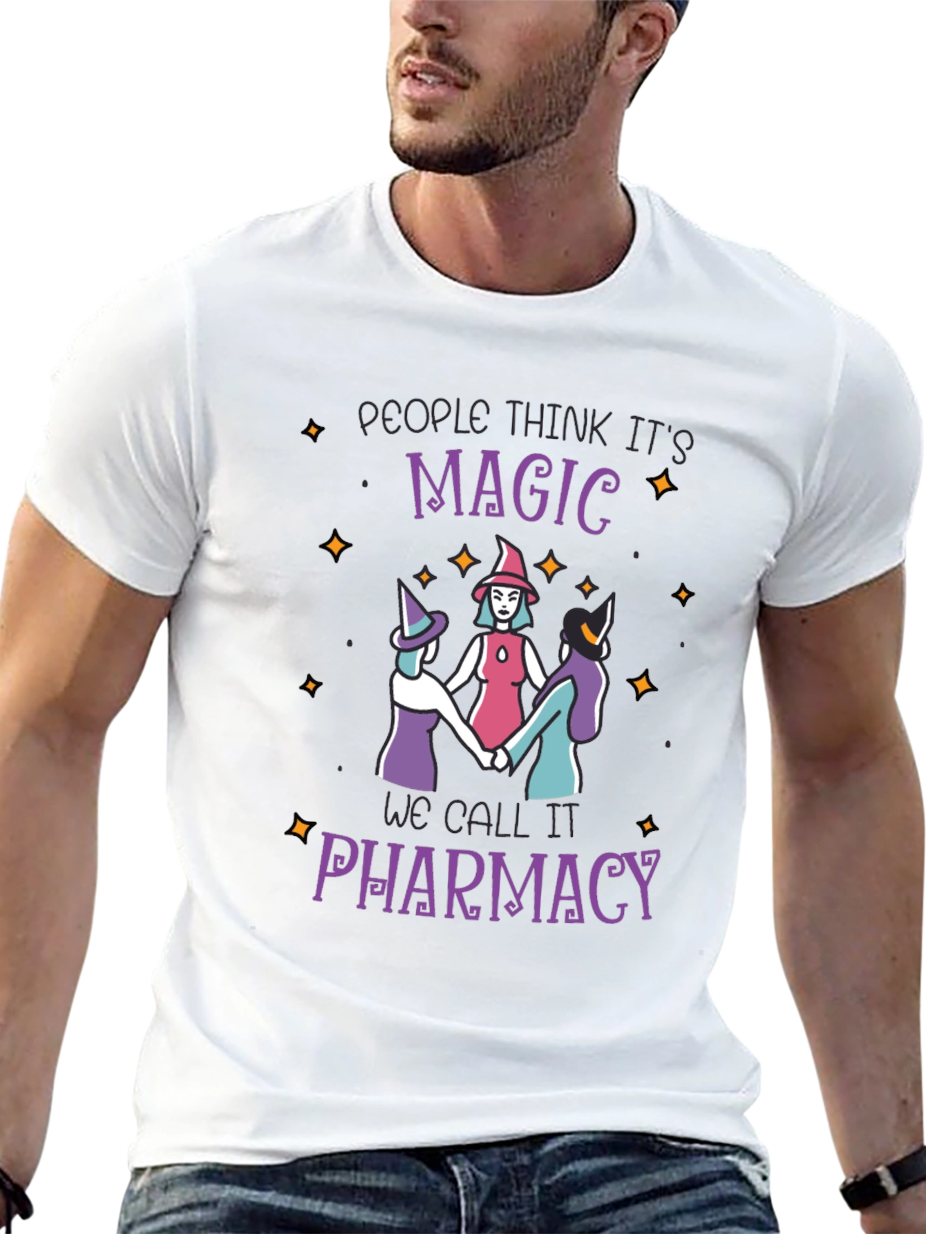 Magic Pharmacy T-Shirt - Unisex Witchcraft Design