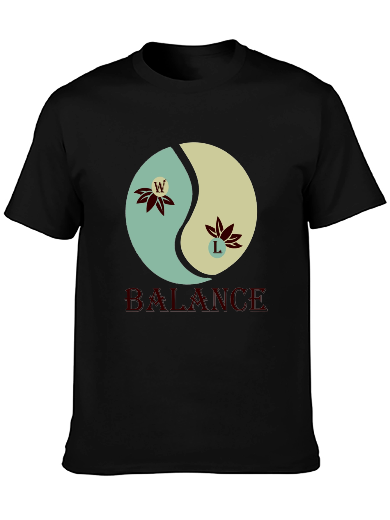 Yin Yang Balance Graphic T-Shirt - Harmony & Style