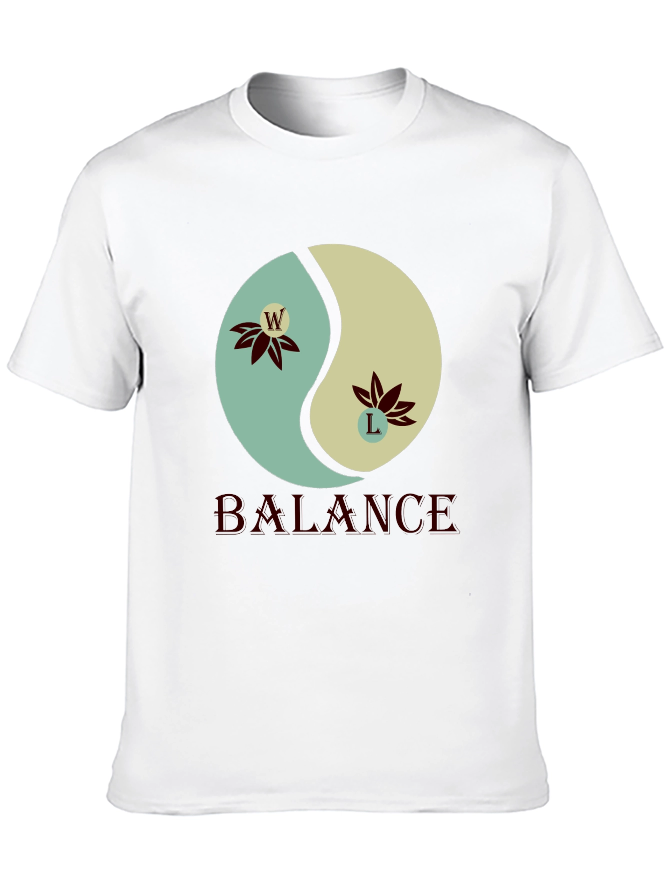 Yin Yang Balance Graphic T-Shirt - Harmony & Style