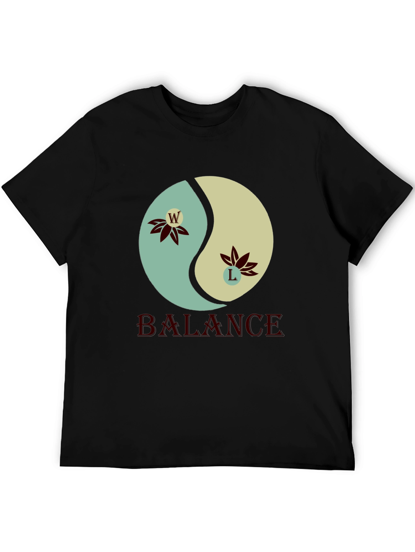 Yin Yang Balance Graphic T-Shirt - Harmony & Style