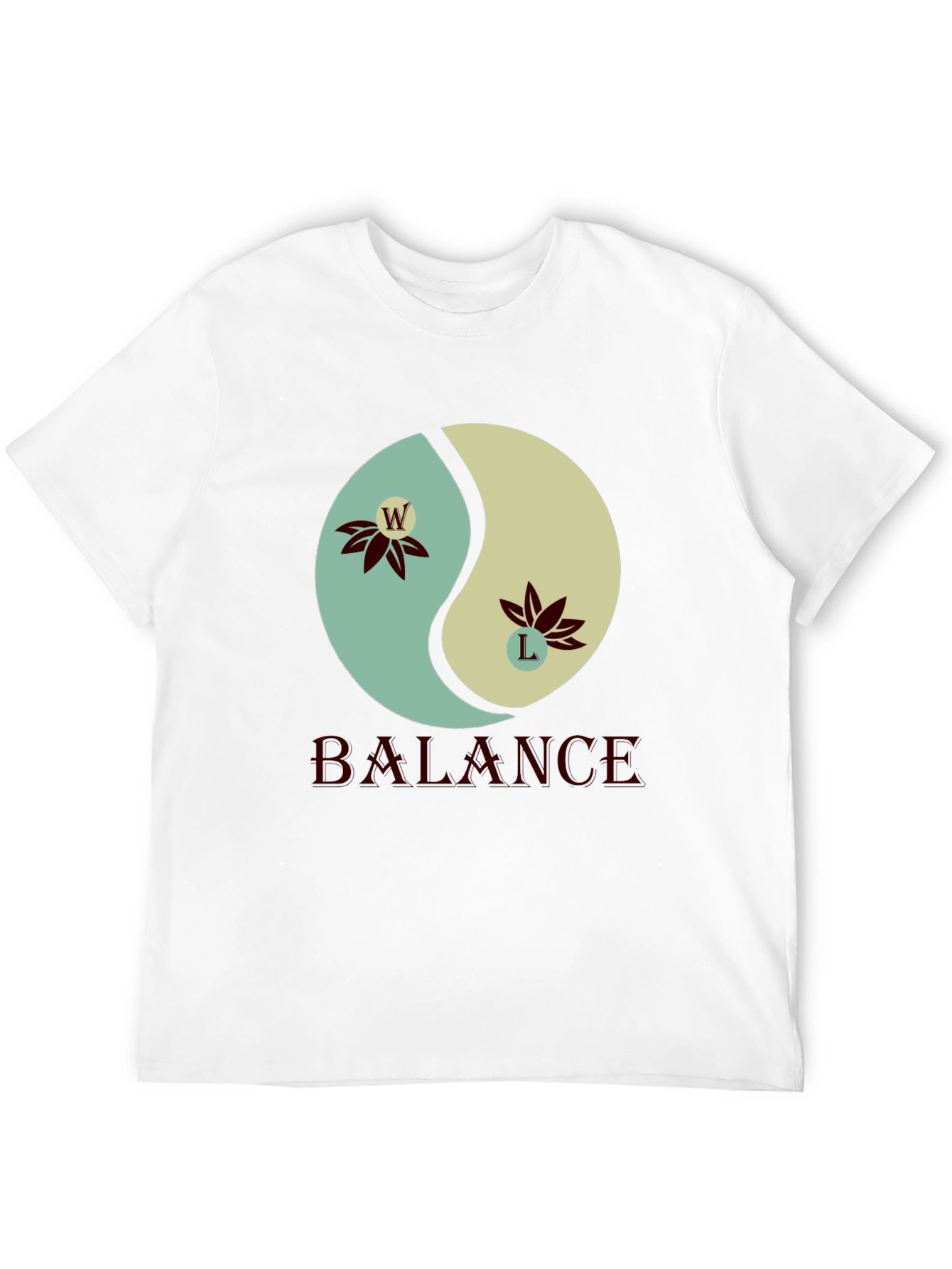Yin Yang Balance Graphic T-Shirt - Harmony & Style