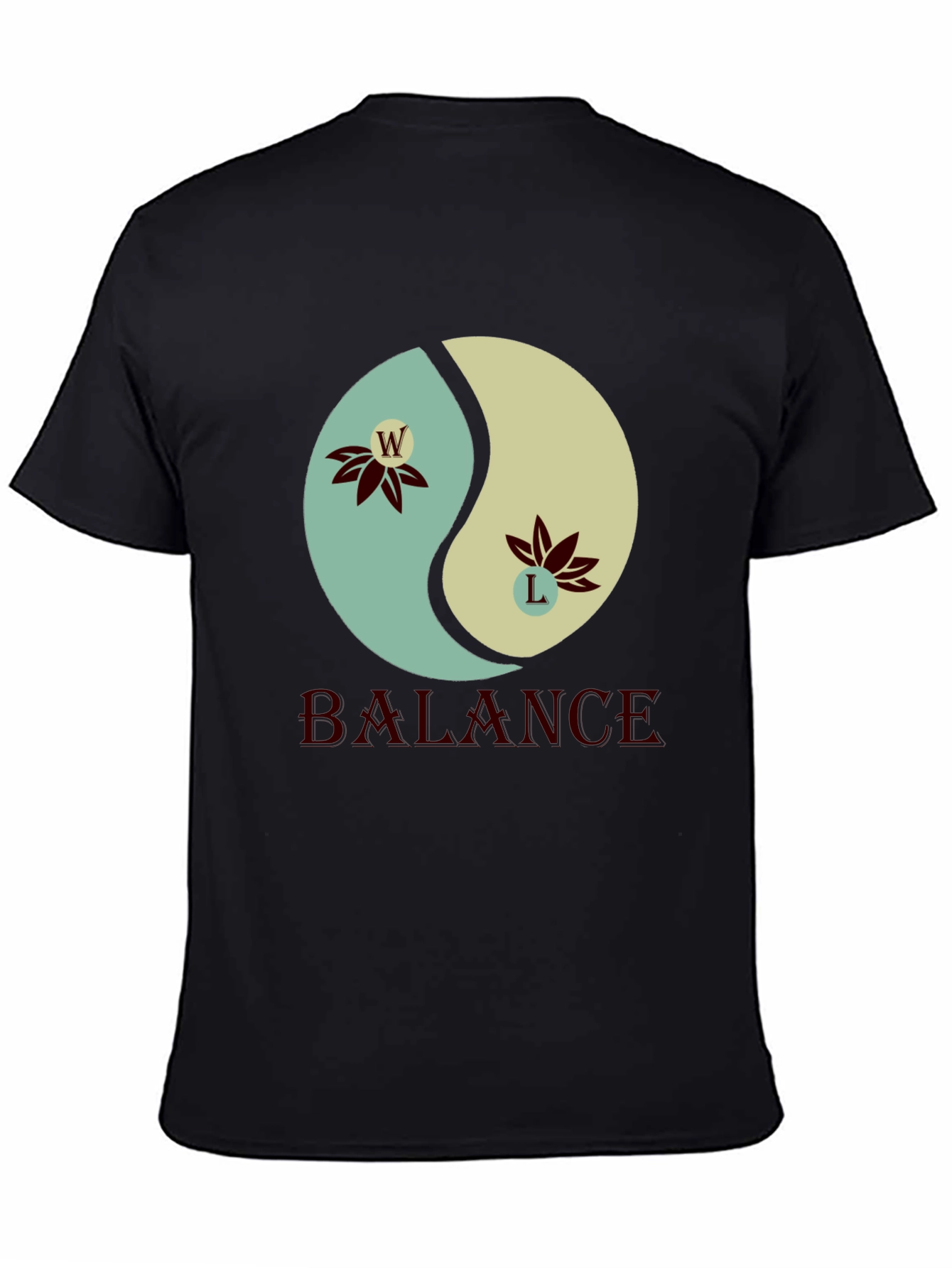 Yin Yang Balance Graphic T-Shirt - Harmony & Style