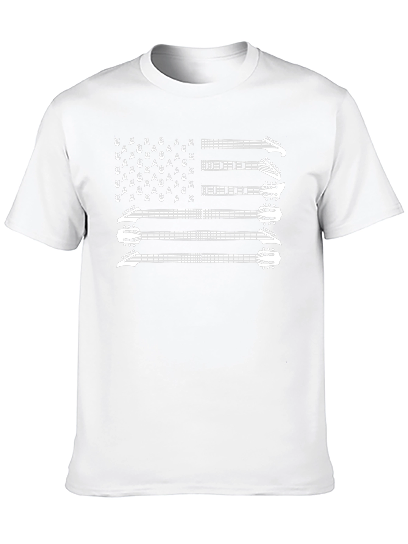 Guitar Flag Graphic T-Shirt