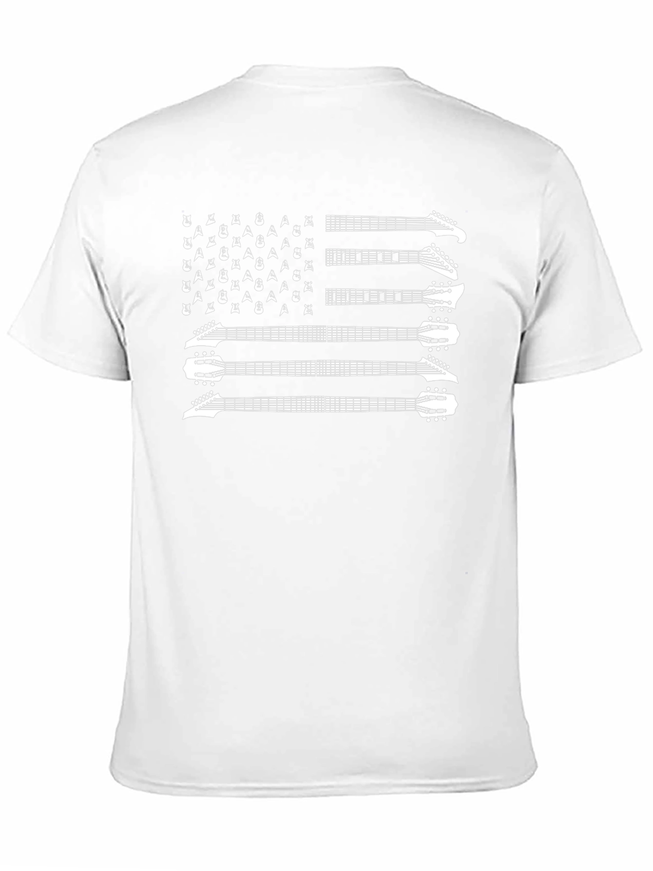 Guitar Flag Graphic T-Shirt