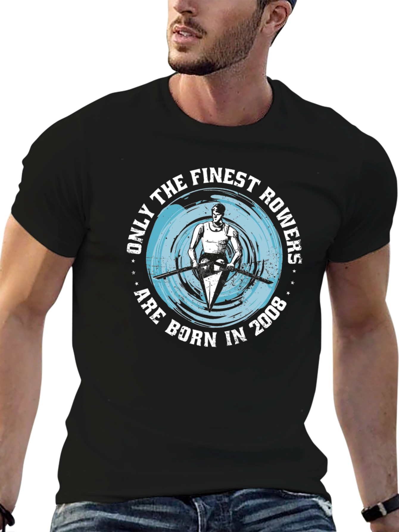 Finest Rowers Born in 2008 Graphic Tee