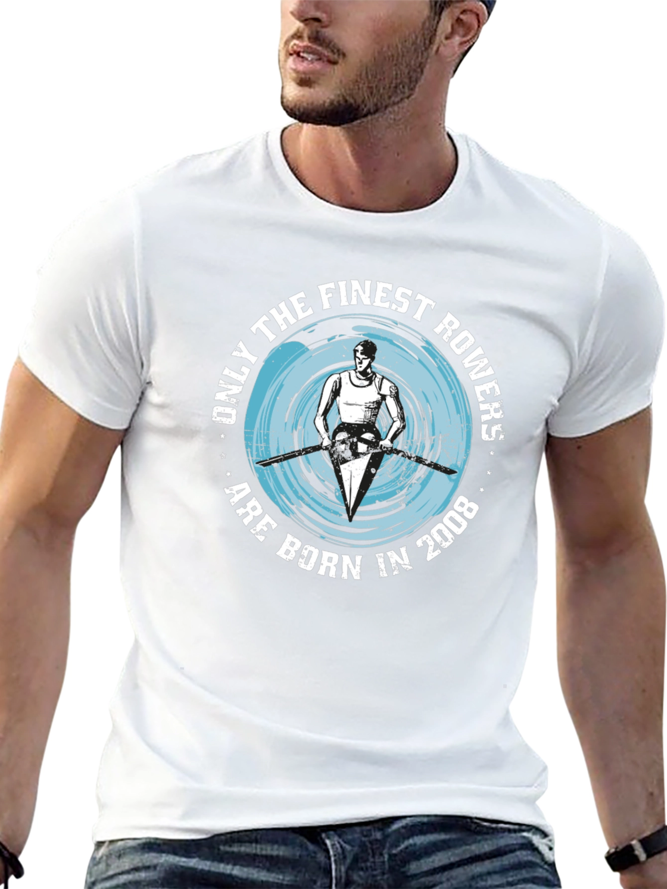 Finest Rowers Born in 2008 Graphic Tee