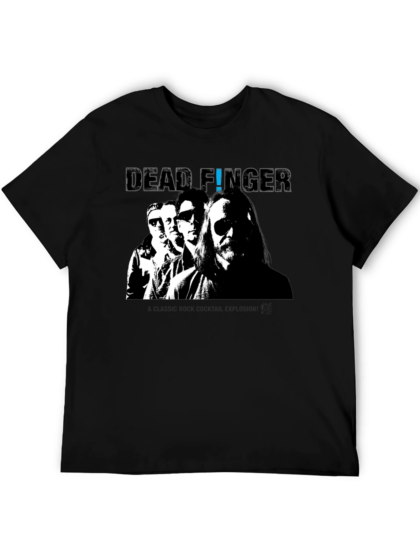 Dead Finger Band T-Shirt | Black Music Tee