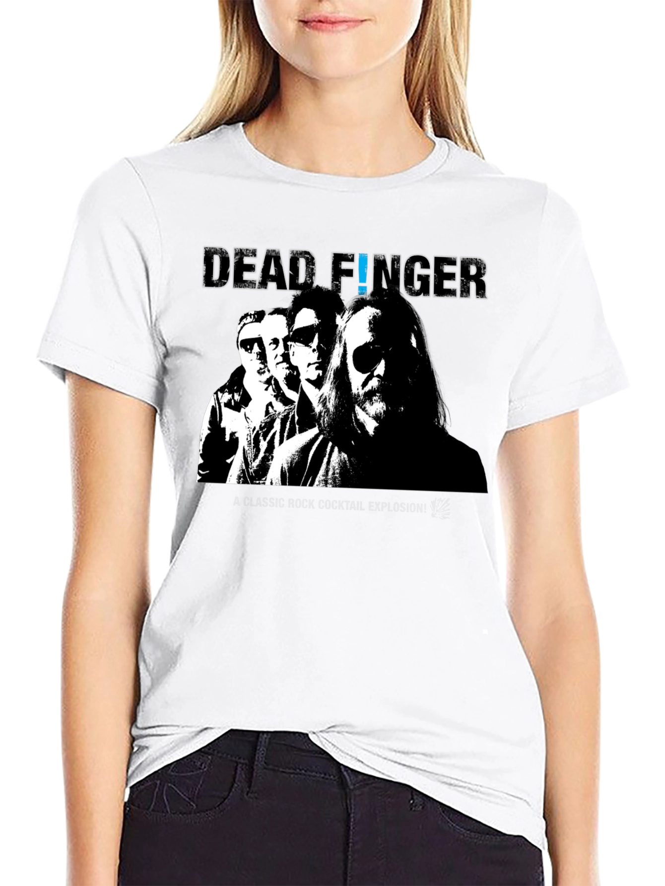 Dead Finger Band T-Shirt | Black Music Tee