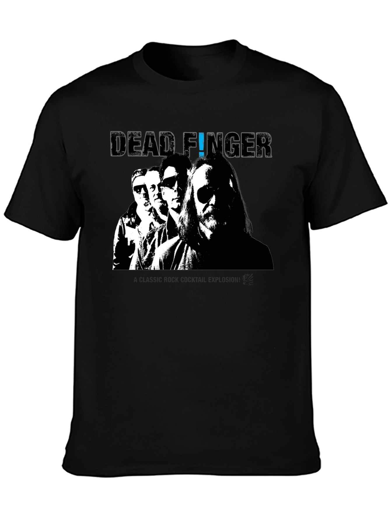 Dead Finger Band T-Shirt | Black Music Tee