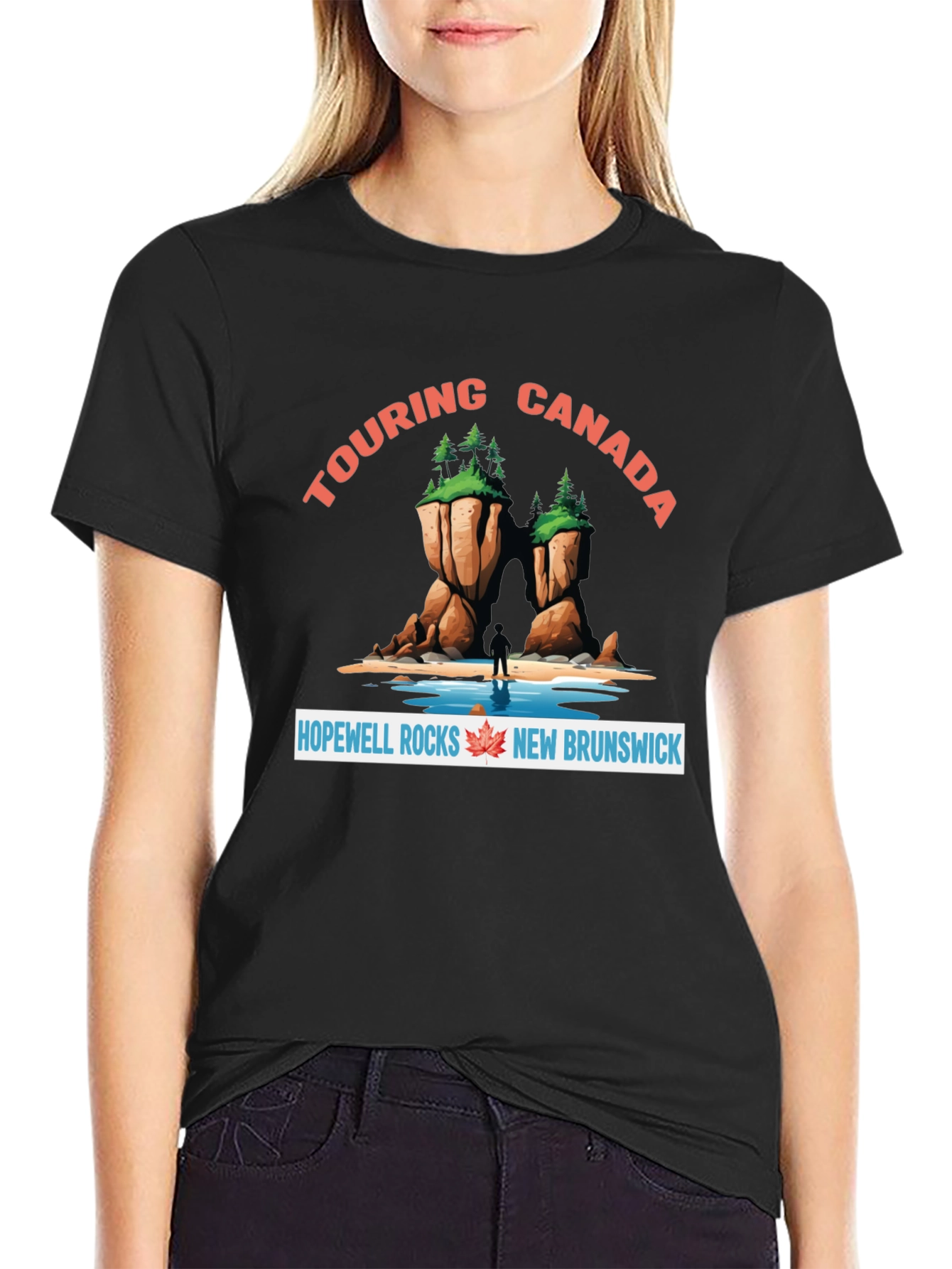 Touring Canada Hopewell Rocks T-Shirt