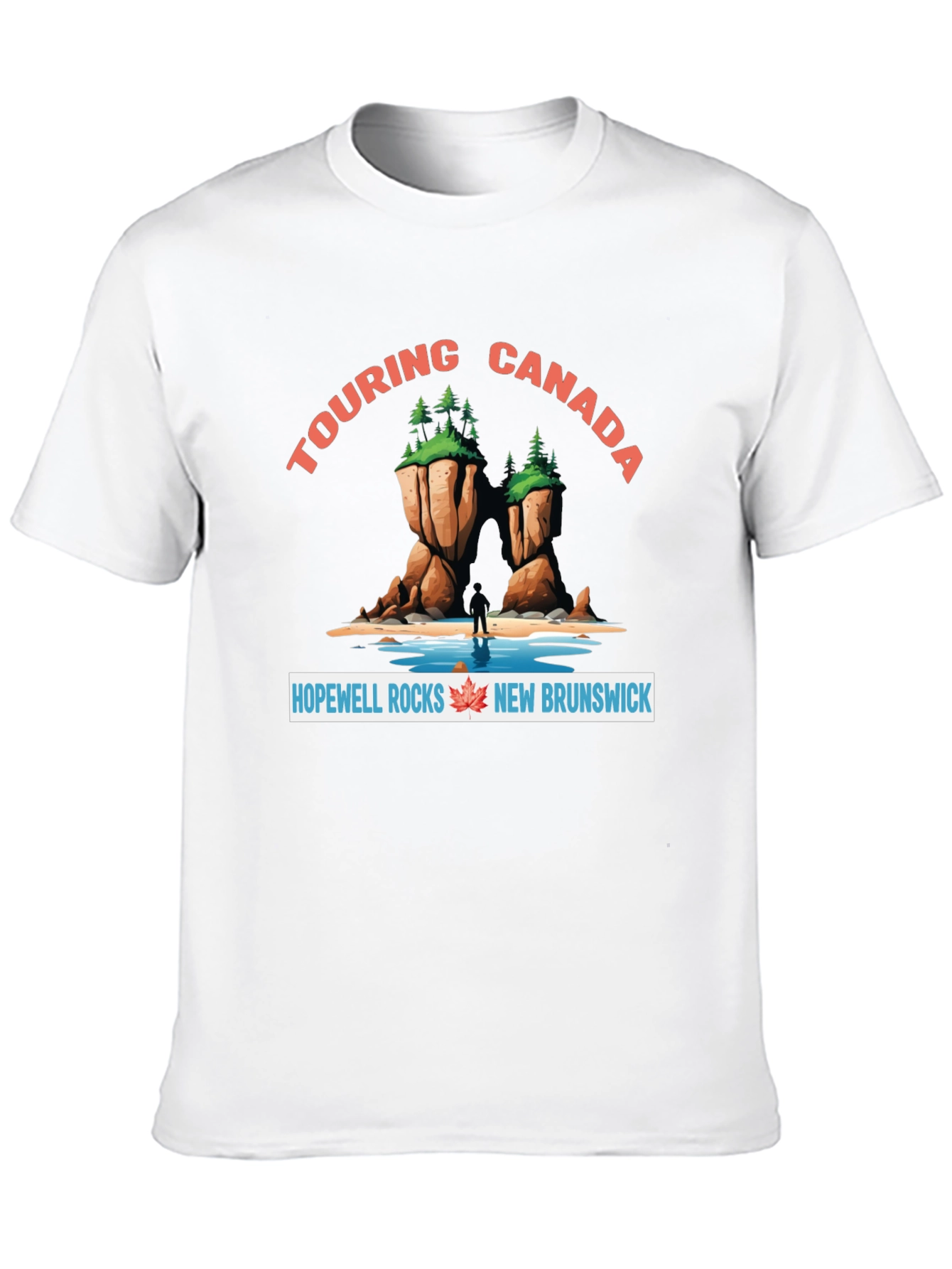 Touring Canada Hopewell Rocks T-Shirt