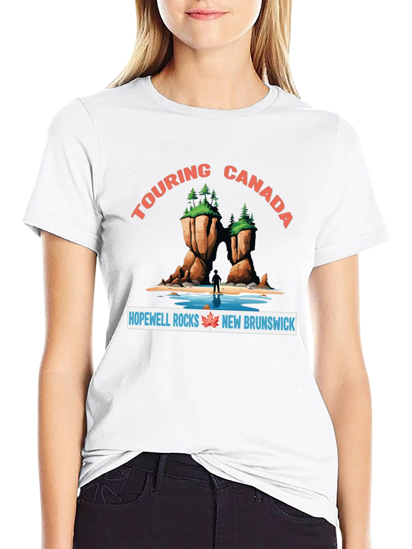 Touring Canada Hopewell Rocks T-Shirt