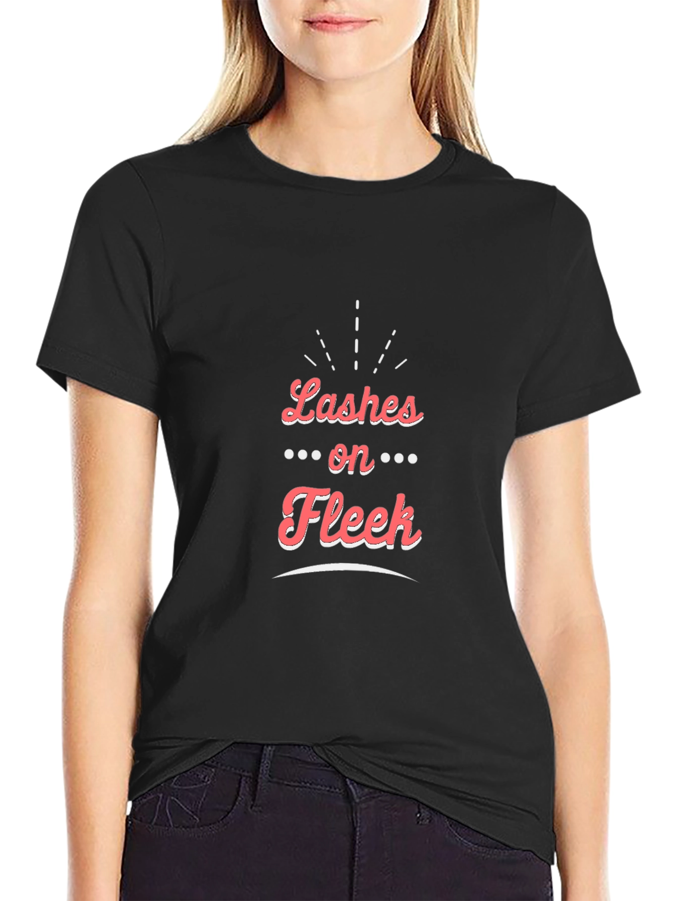 Lashes On Fleek Graphic Tee - Stylish & Trendy