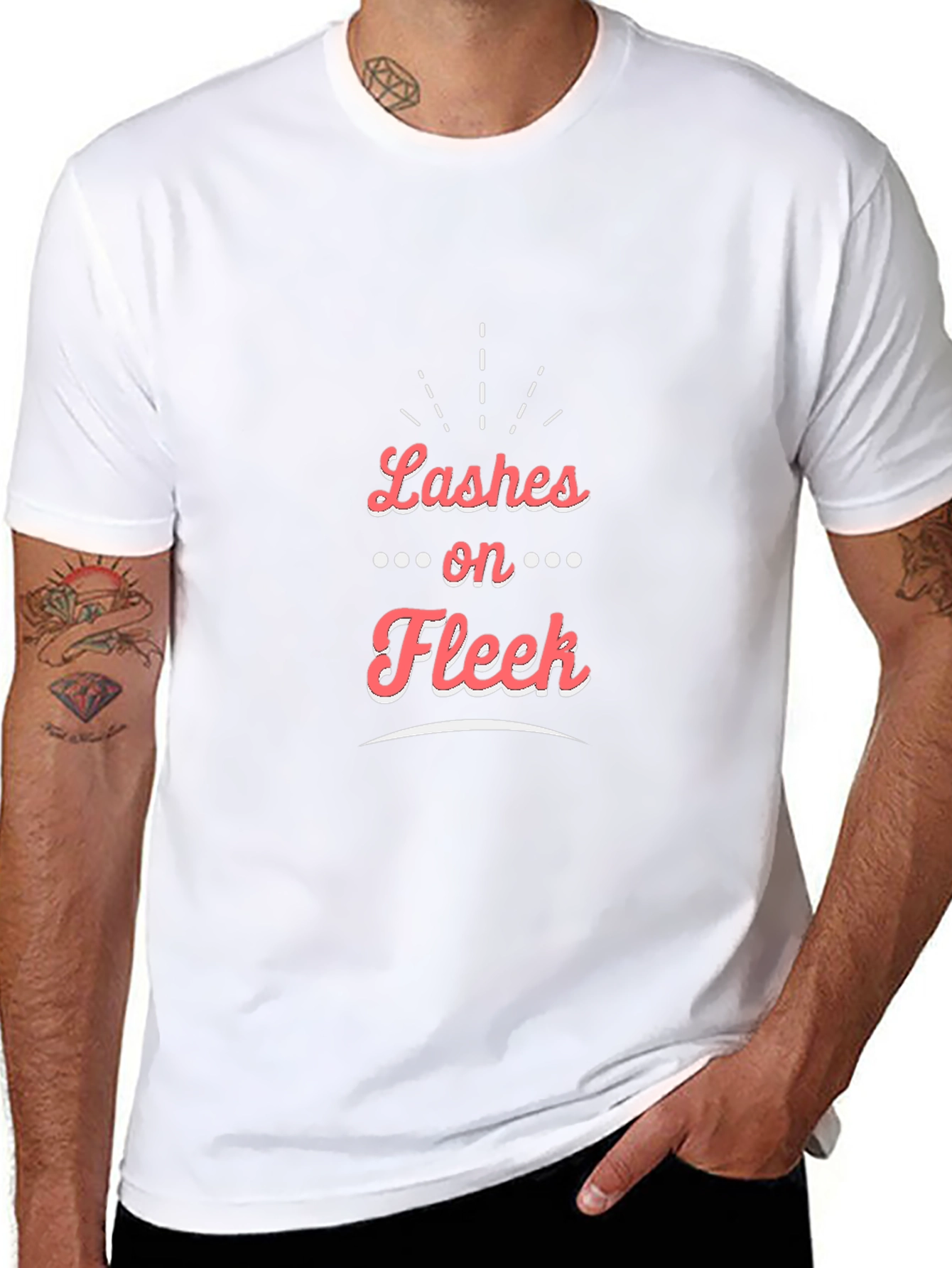 Lashes On Fleek Graphic Tee - Stylish & Trendy
